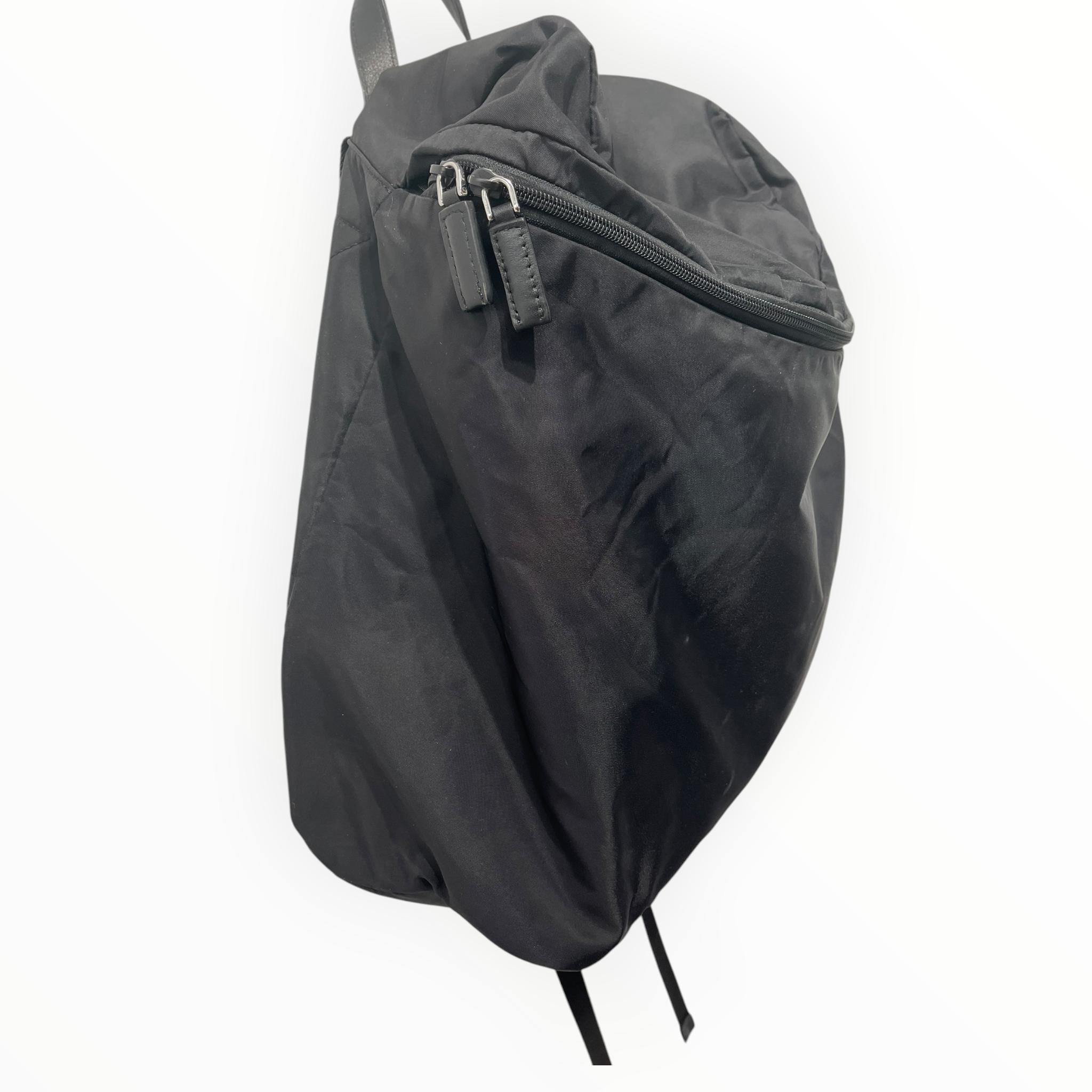 PRADA/Bag/Nylon/BLK/PRADA TRIANGLE ZIP FLAP view 4