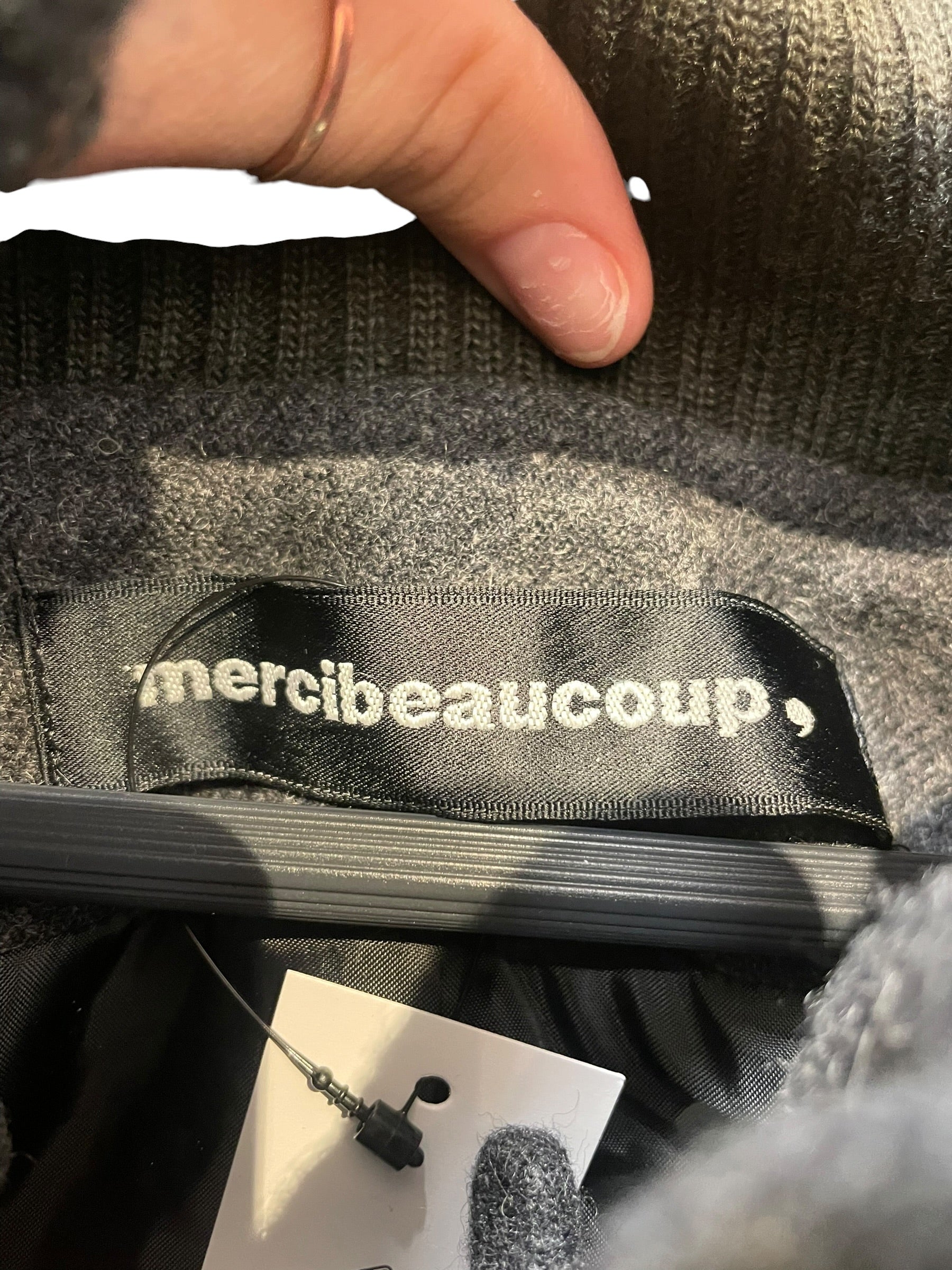 mercibeaucoup，/Tailored Jkt/M/Wool/GRY/bono jacket view 3