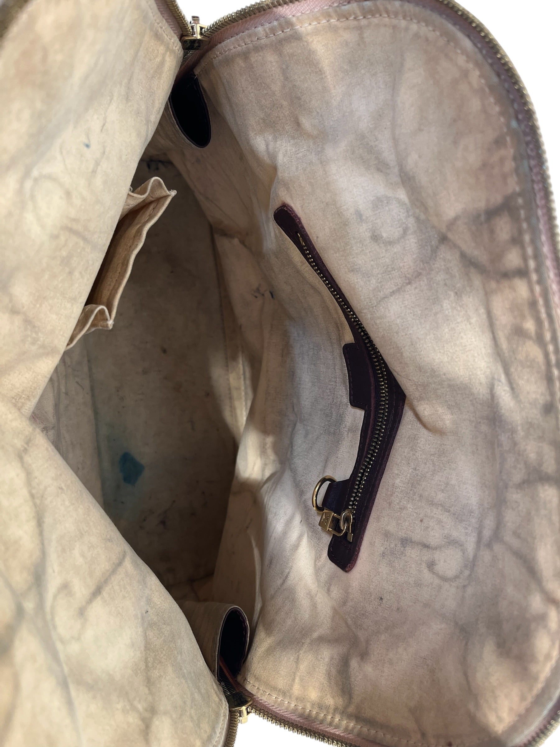 LOUIS VUITTON/Tote Bag/Monogram/Cotton/PNK/ALMA HAUT MINI LIN view 8