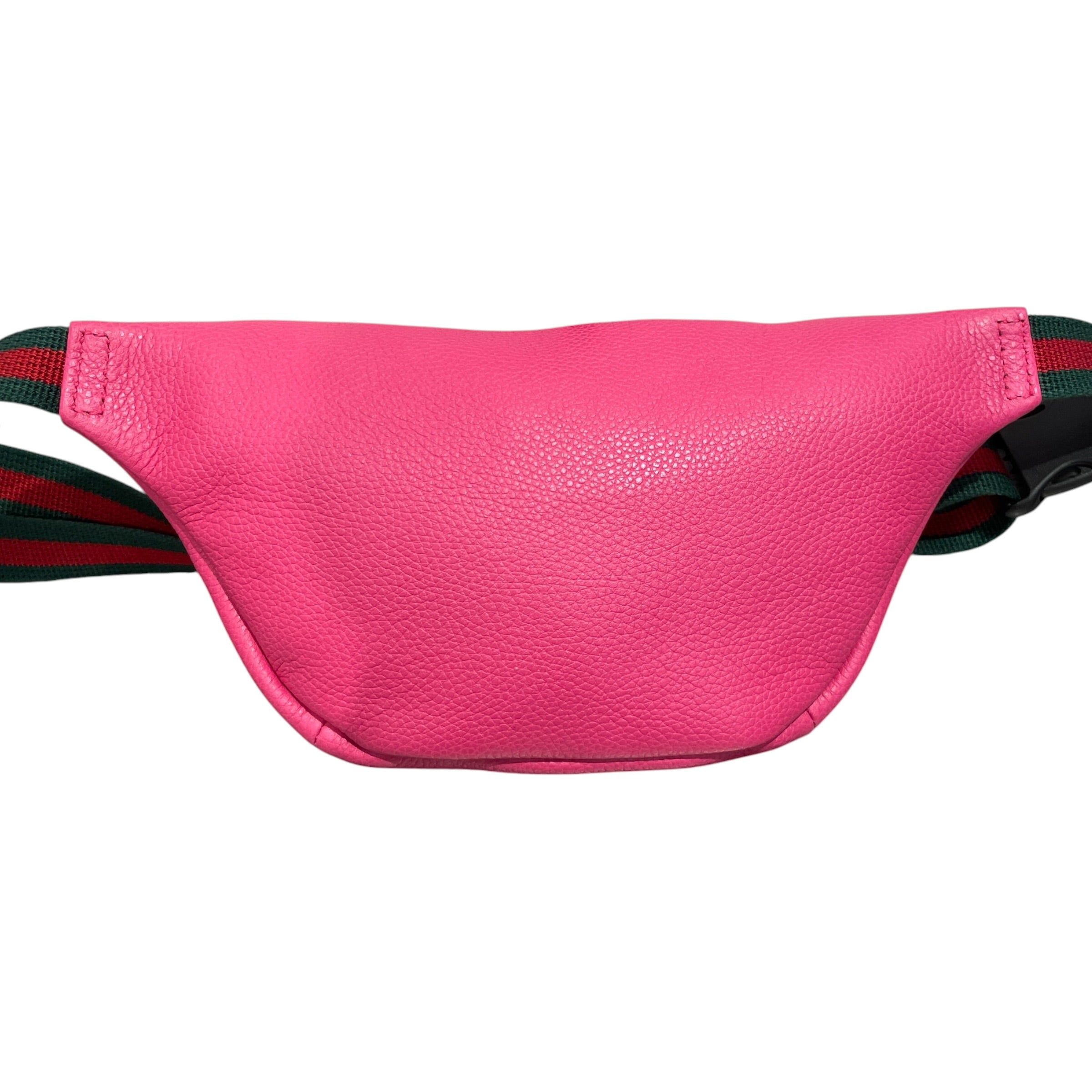 GUCCI/Fanny Pack/Monogram/Leather/PNK/logo belt bag view 2