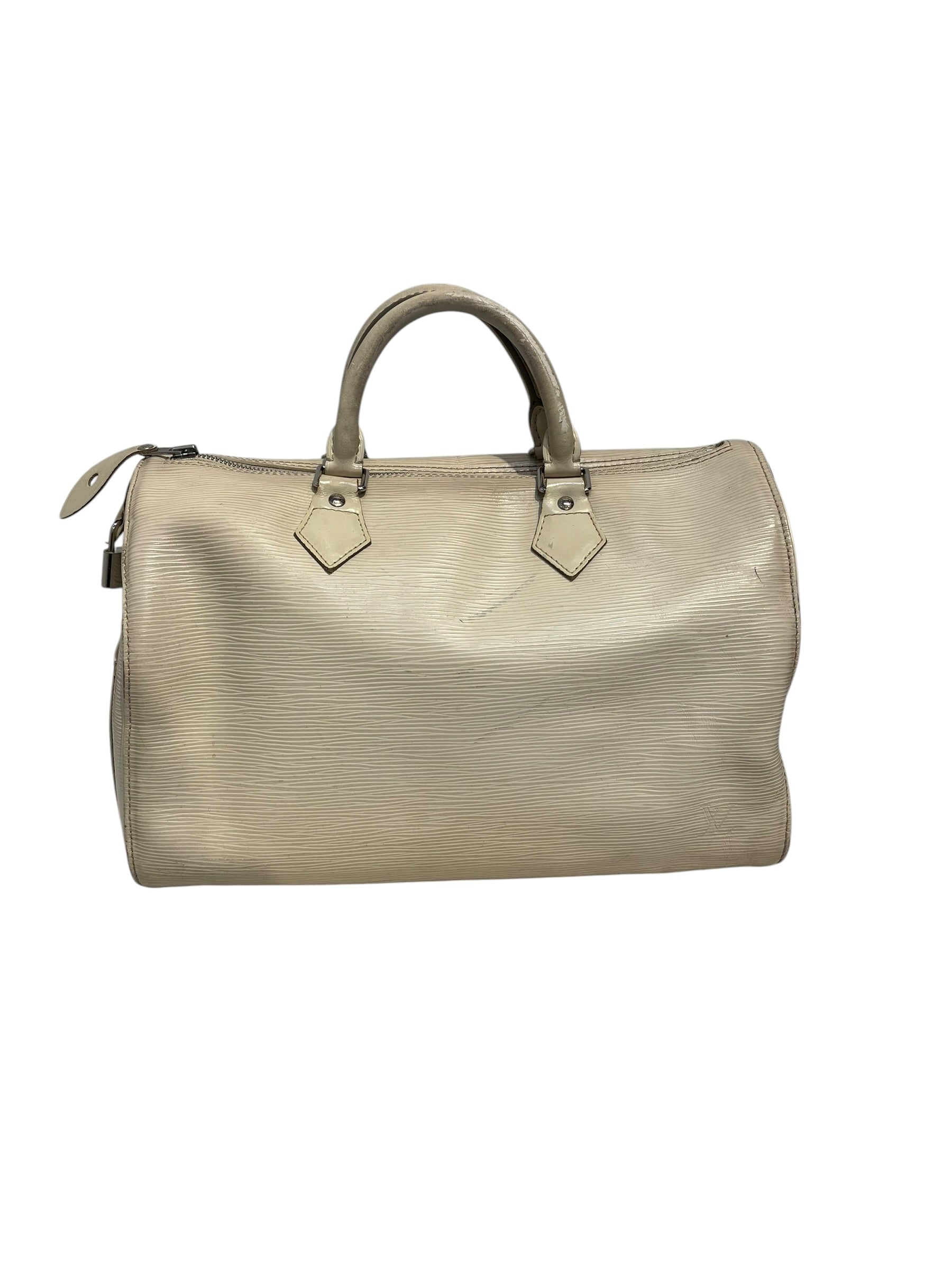 LOUIS VUITTON/Bag/Leather/CRM/EPI SPEEDY CREAM view 1