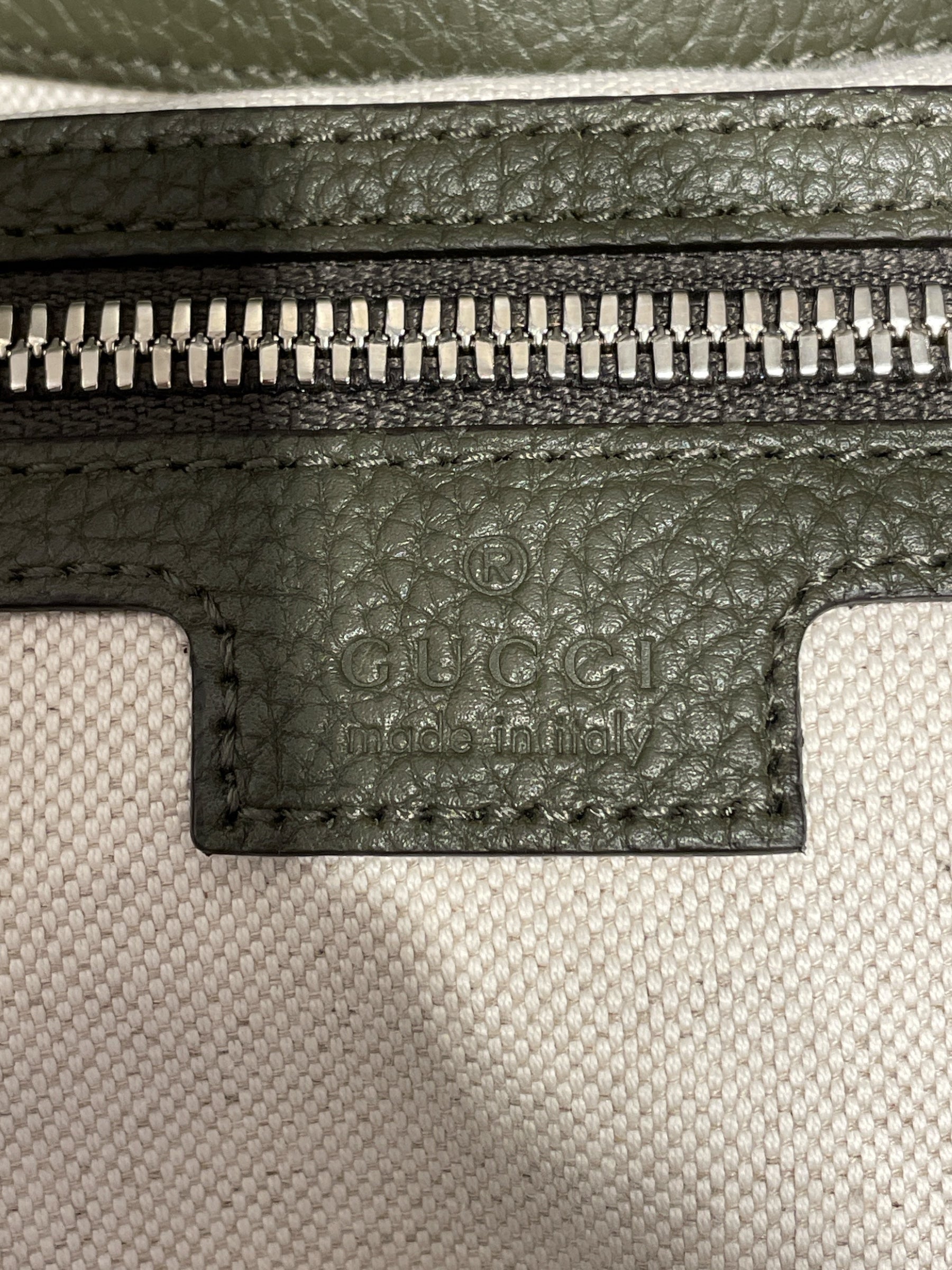 GUCCI/Cross Body Bag/All Over Print/Leather/GRN/gg jumbo bag view 5
