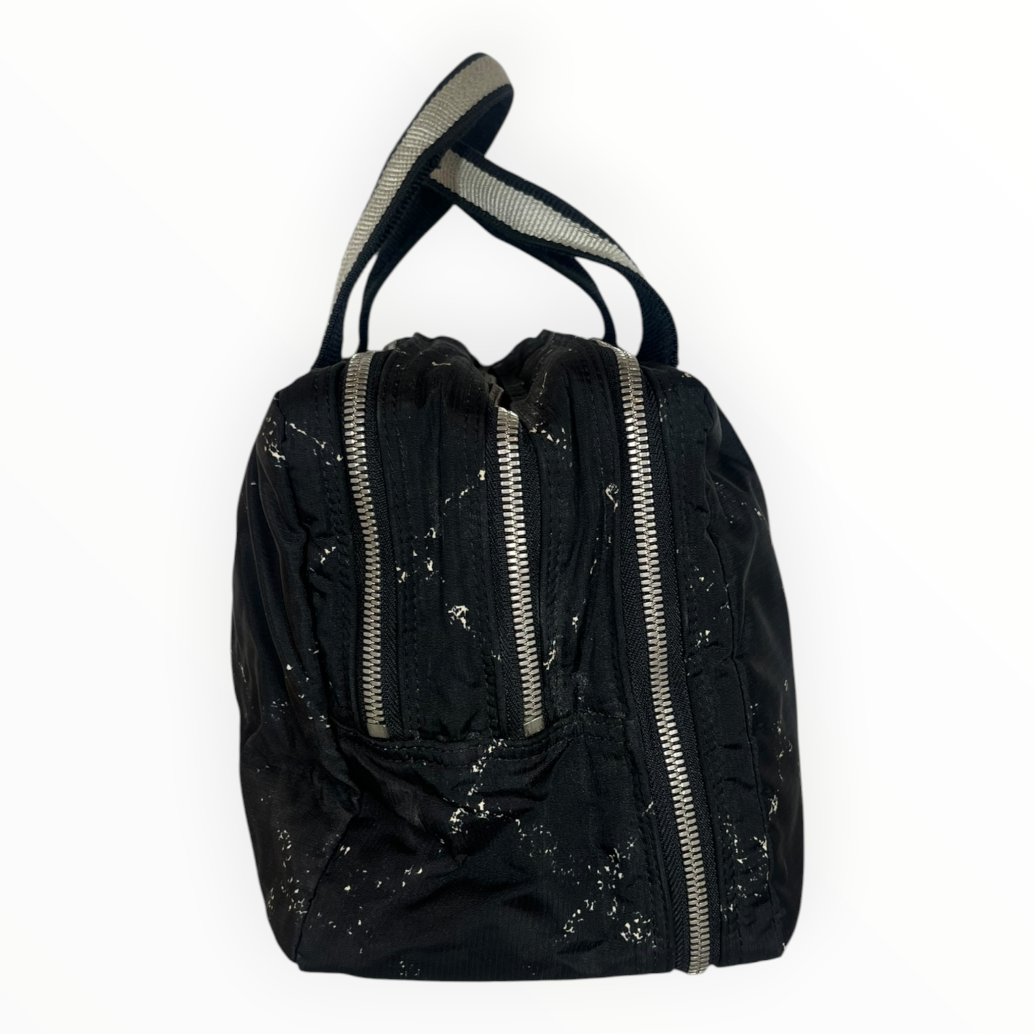 CHANEL/Bag/Nylon/BLK/Old Travel Line Mini Duffle view 2