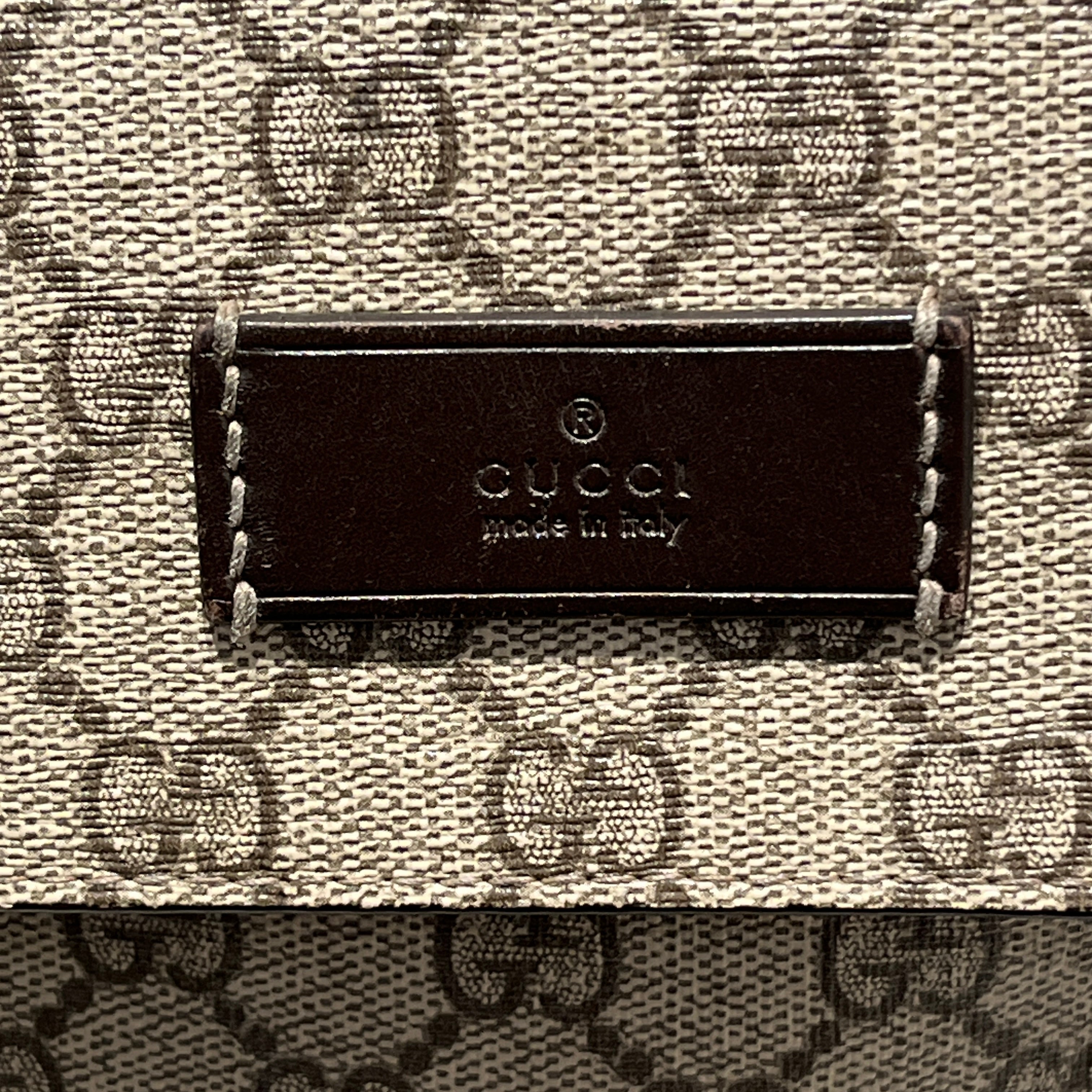 GUCCI/Boston Bag/OS/Monogram/Denim/MLT/GUCCI SUPREME GG WEB MESSENGER view 4