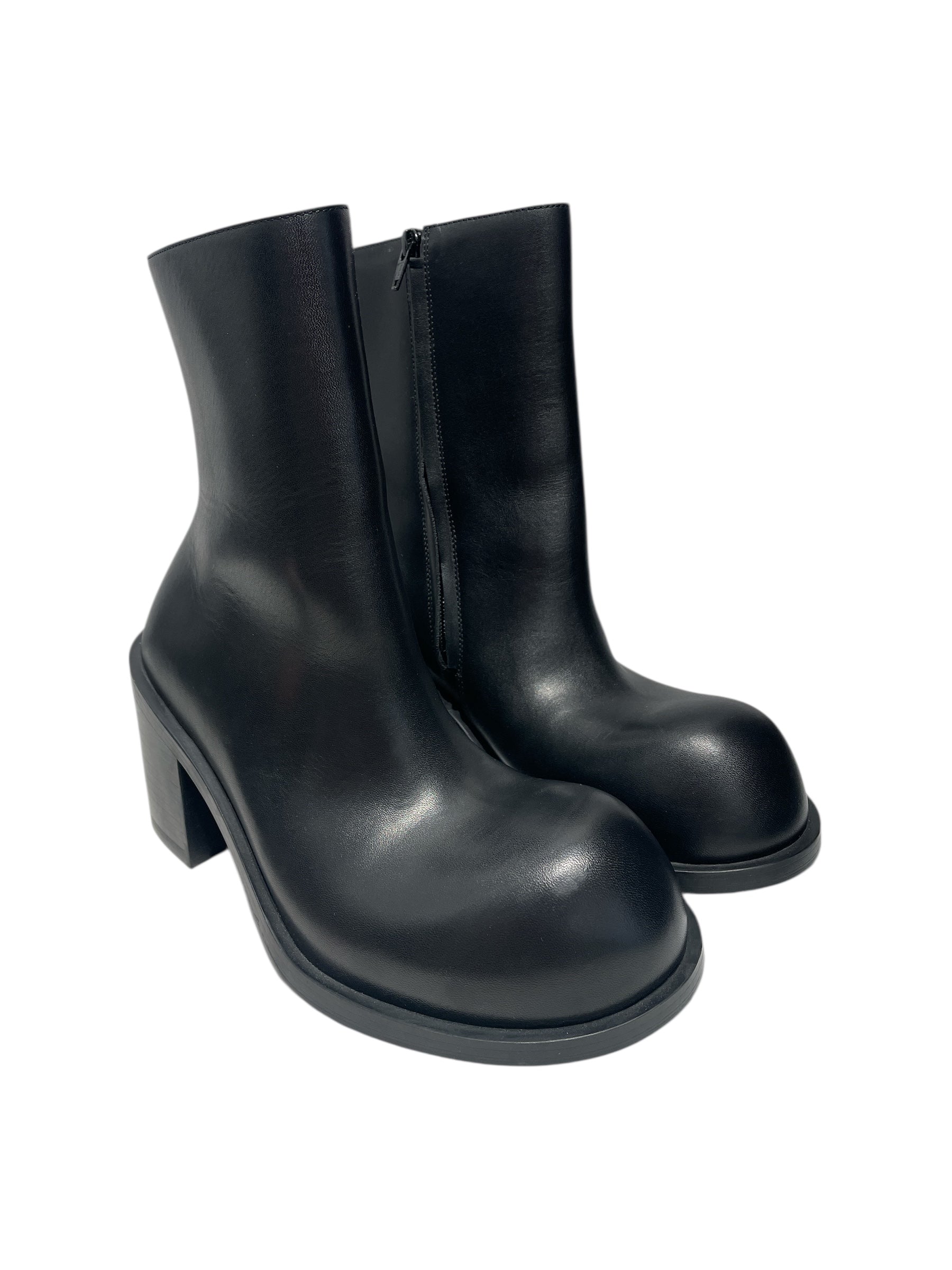 BALENCIAGA/Boots/EU 37/BLK/Hummer 90mm Bootie view 1