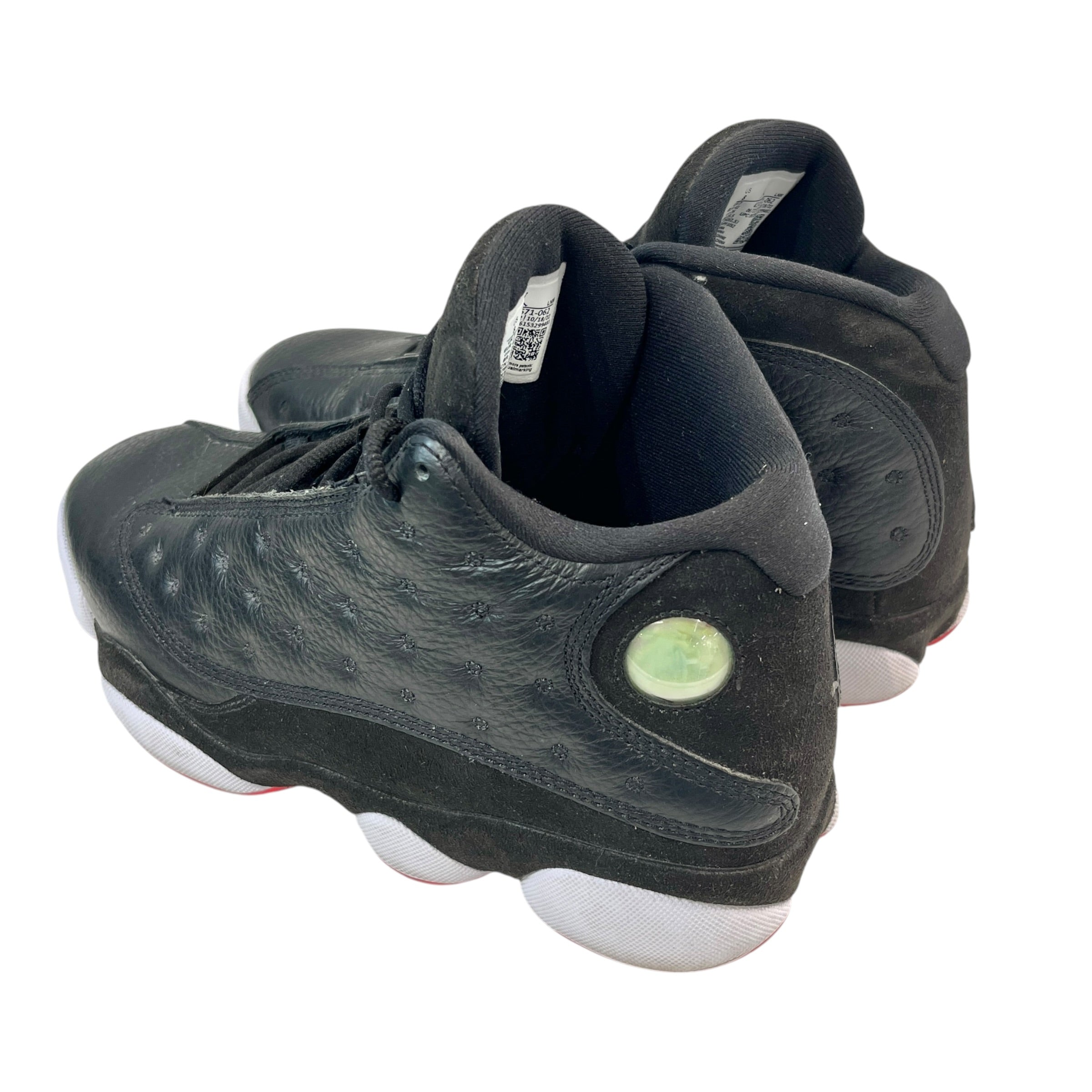 NIKE/AIR JORDAN 13 RETRO/Hi-Sneakers/US 8/Leather/BLK/414571-062 view 2
