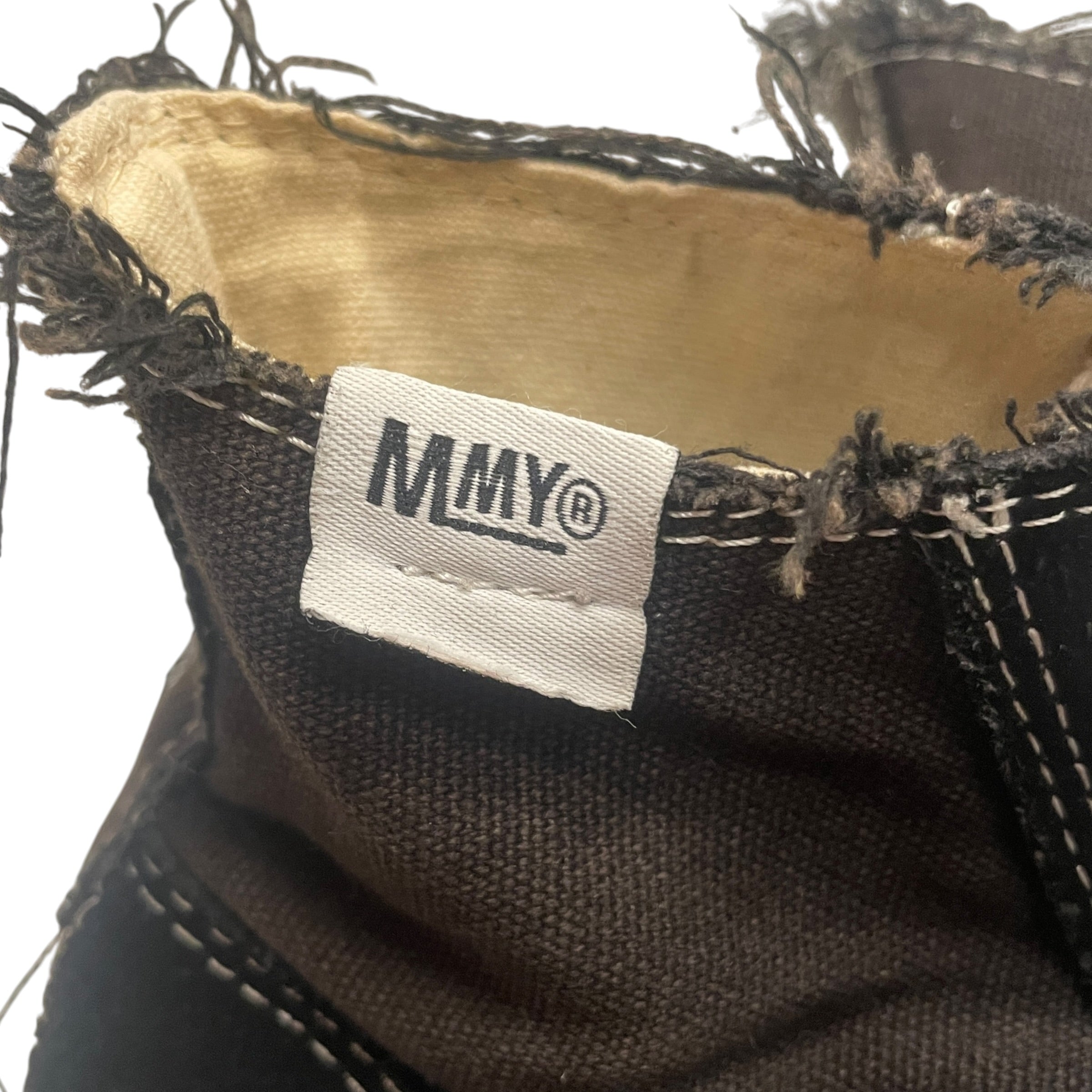 MIHARA YASUHIRO/Hi-Sneakers/EU 42/Cotton/BLK/PETERSON view 4