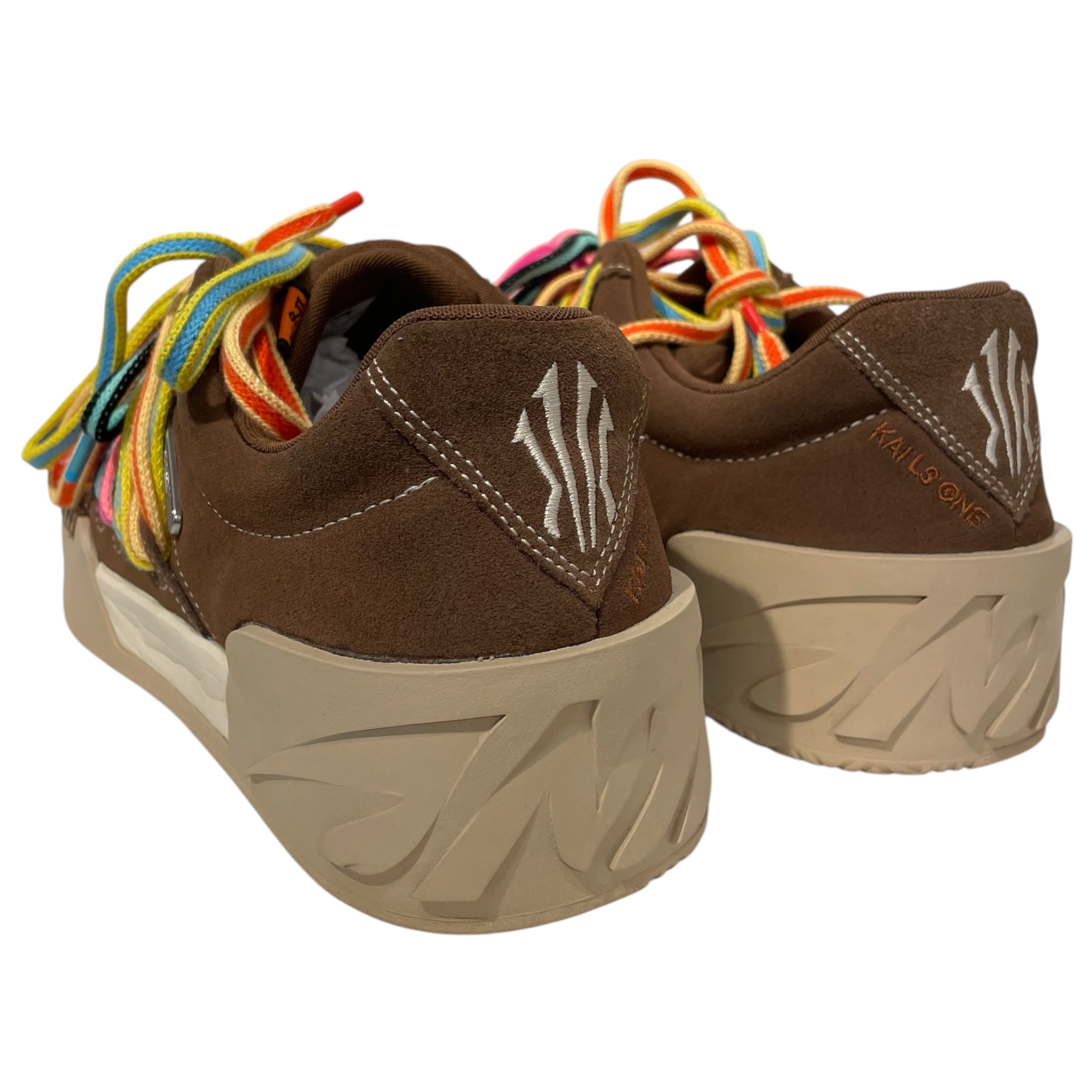 ANTA/Low-Sneakers/US 11/Suede/CML/ view 2