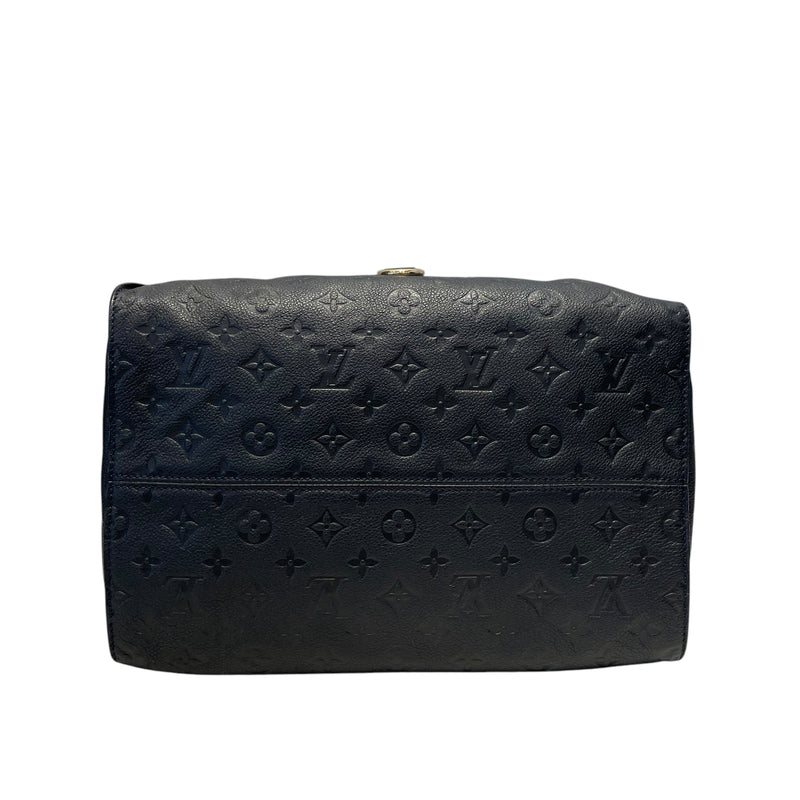 LOUIS VUITTON/Hand Bag/S/Monogram/Leather/BLK/INSPIREE