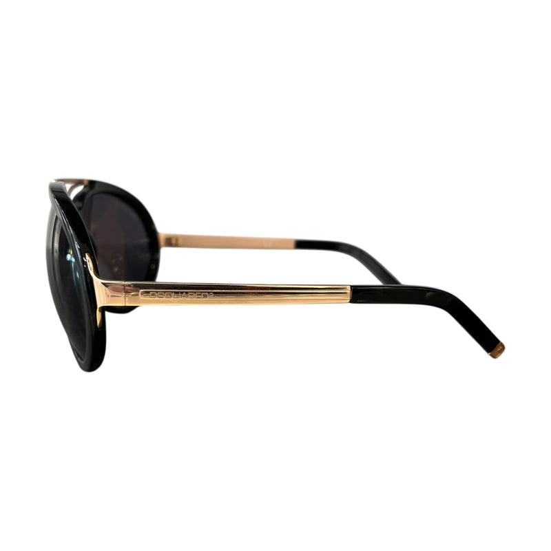 DSQUARED2/Sunglasses/Titanium/BLK/DQ 01A 6016 25