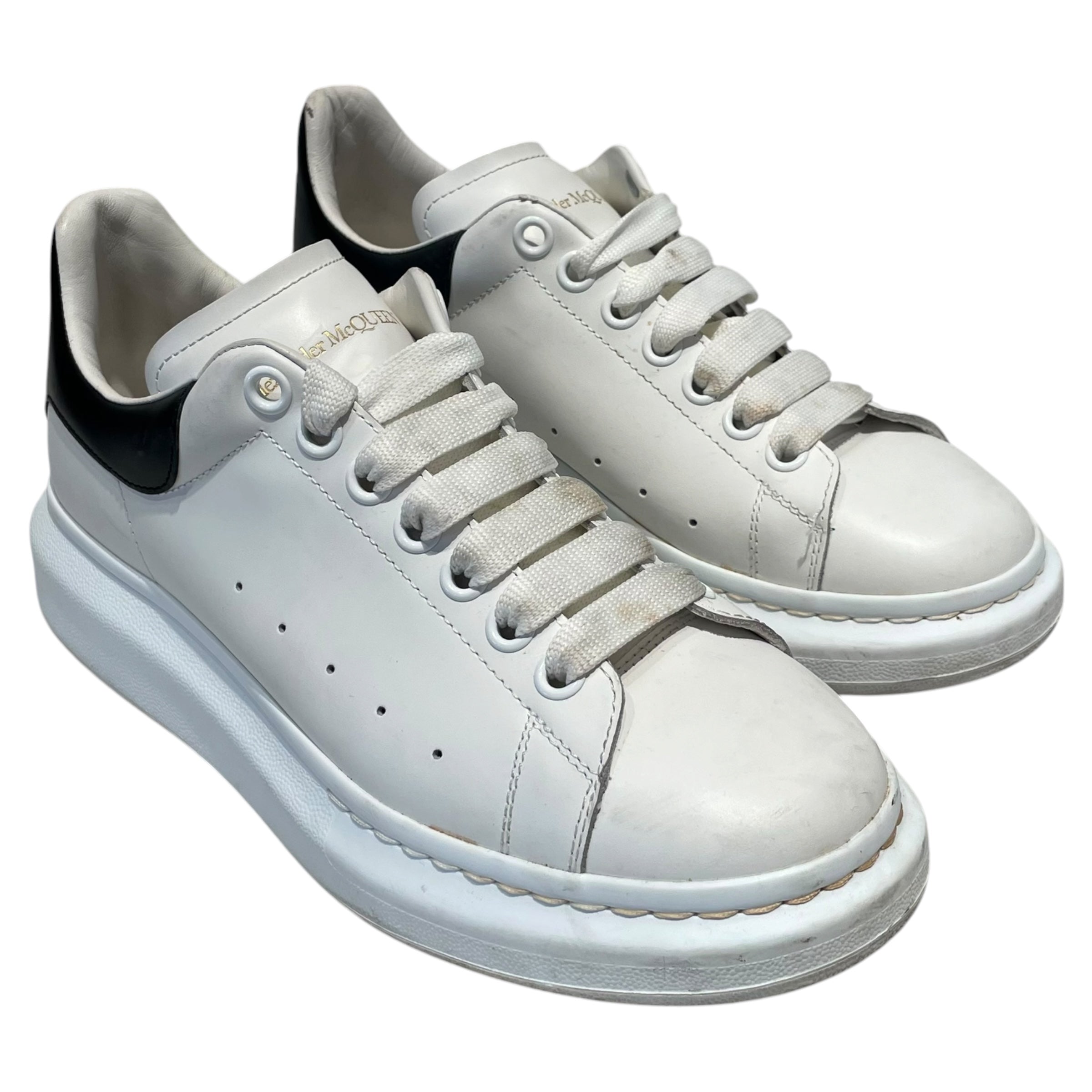 Alexander McQueen/Low-Sneakers/EU 40/Leather/WHT/"Oversized Sneakers" view 1