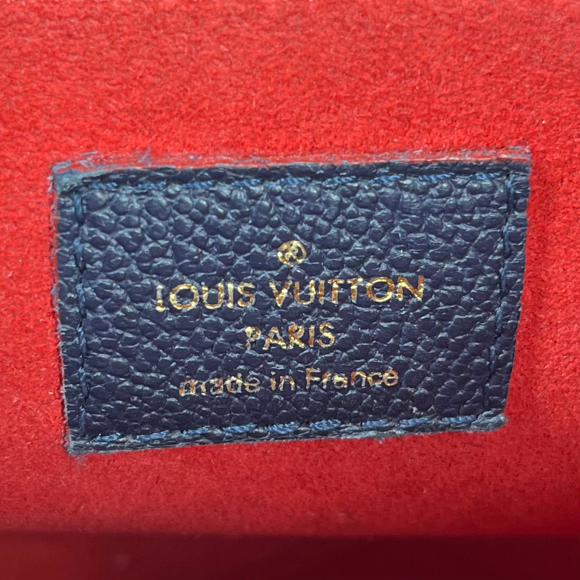 LOUIS VUITTON/Hand Bag/Leather/NVY/vavin view 5