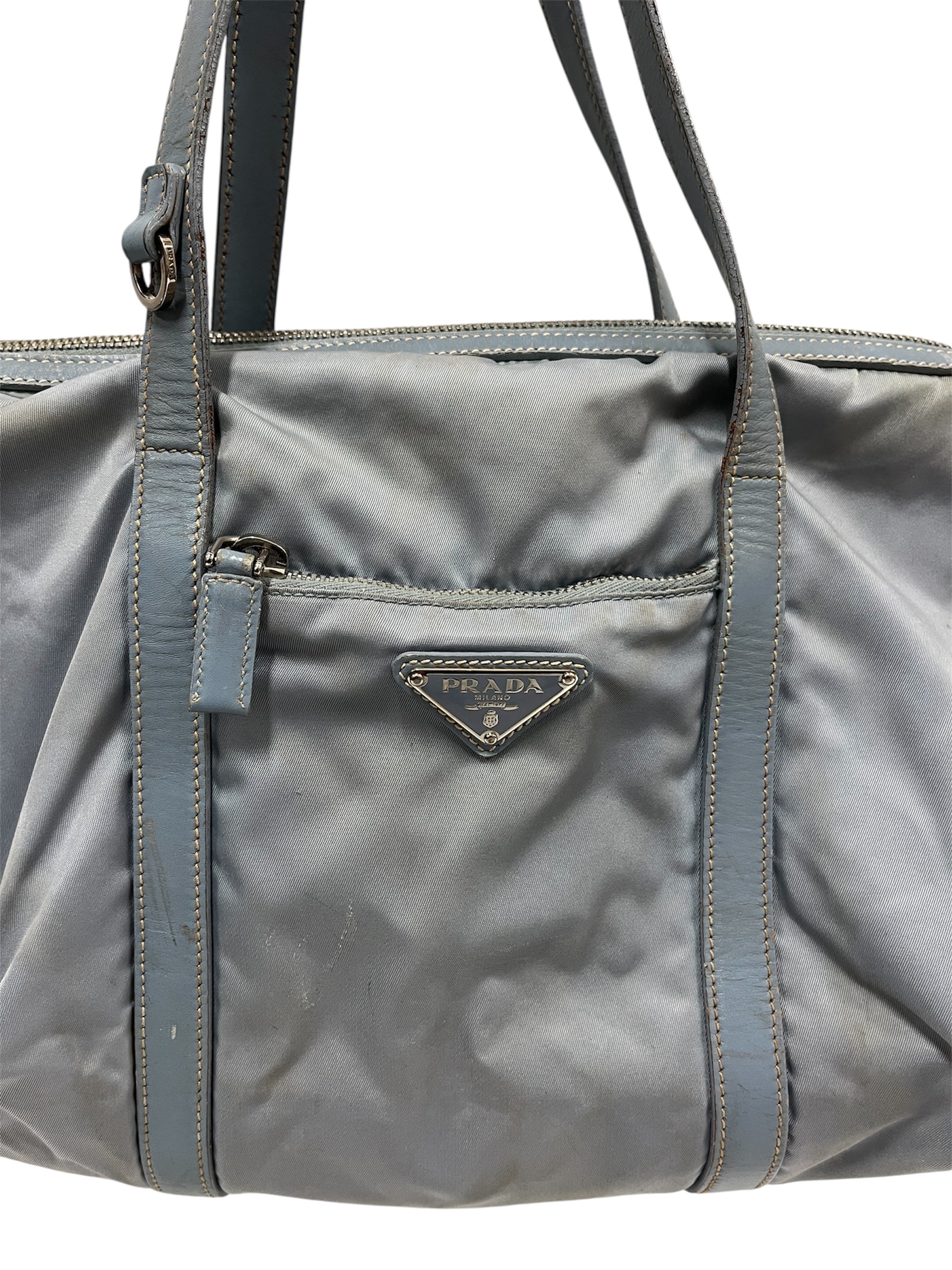 PRADA/Hand Bag/Nylon/BLU/m3jc69b view 6
