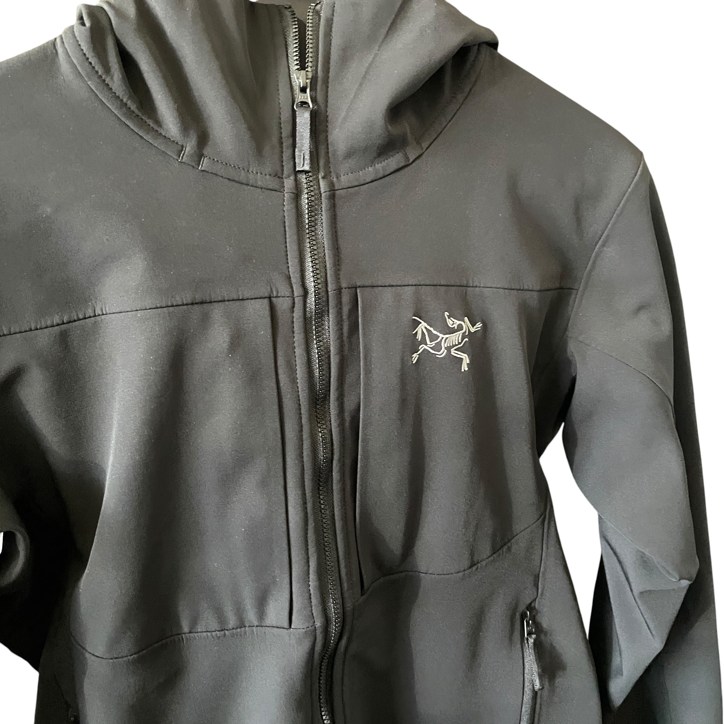 ARC'TERYX/Zip Up Hoodie/S/Nylon/BLK/Gamma MX Hooded Jacket view 3