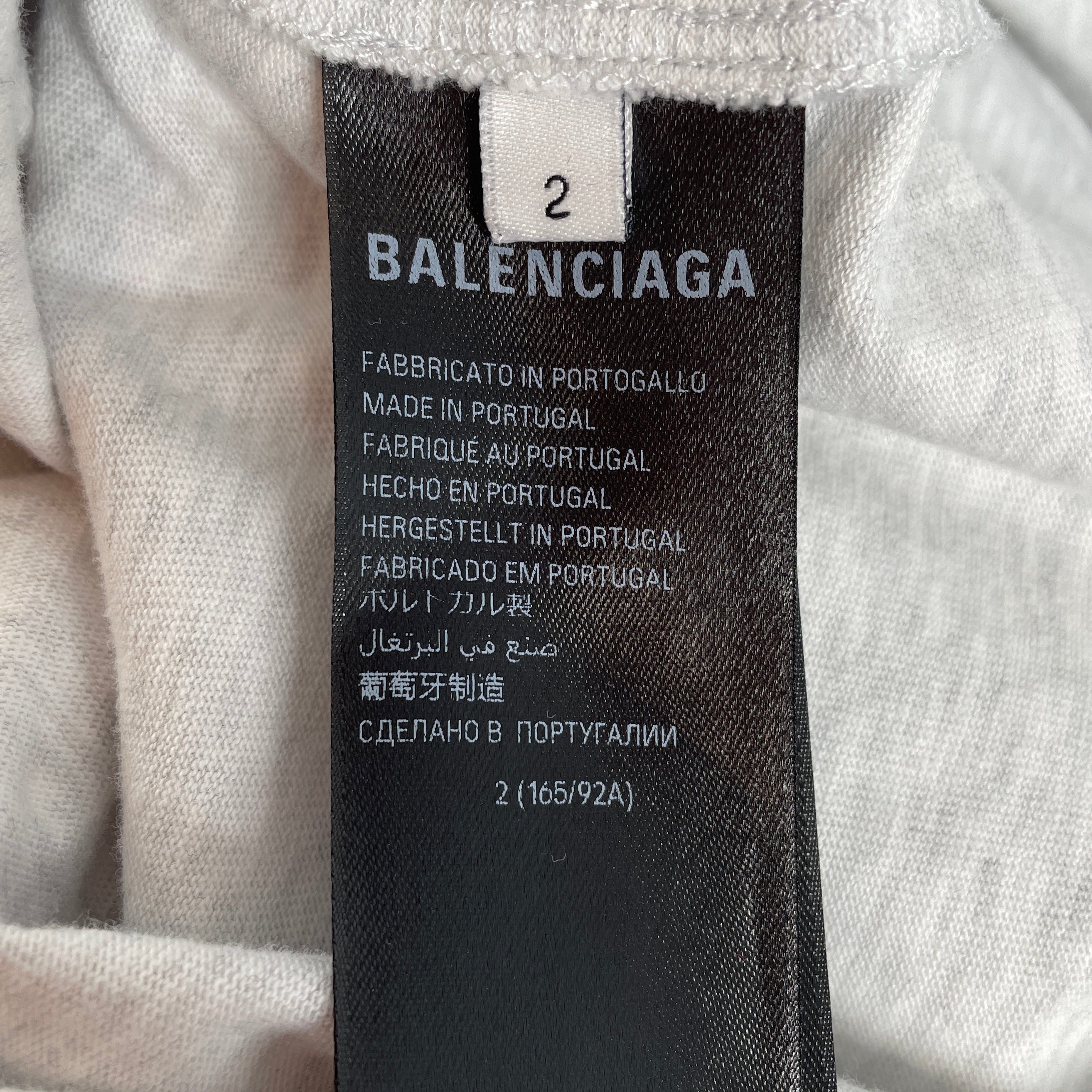 BALENCIAGA/T-Shirt/2/Cotton/GRY/2023 ARCHIVE 426/1000 view 4