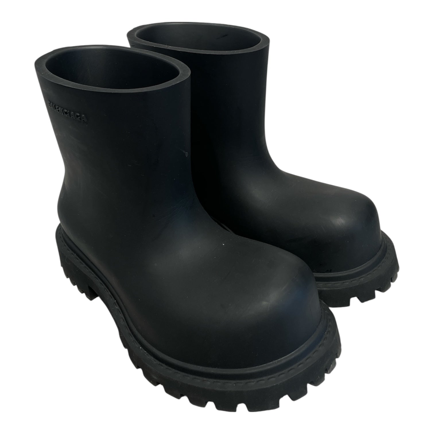 BALENCIAGA/Loafers/US 10/BLK/steroid boots view 1
