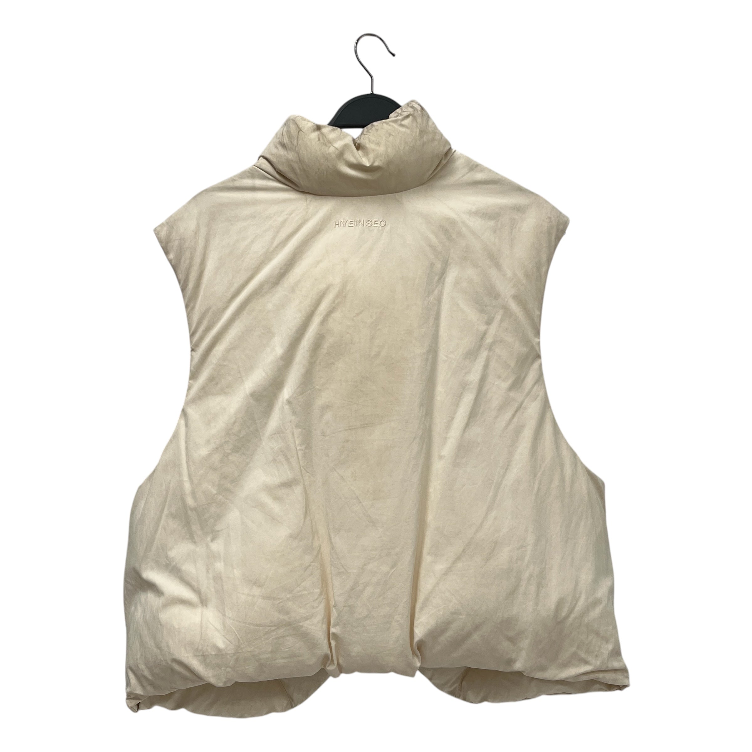 HYEIN SEO/Puffer Vest/M/Cotton/WHT/ view 4