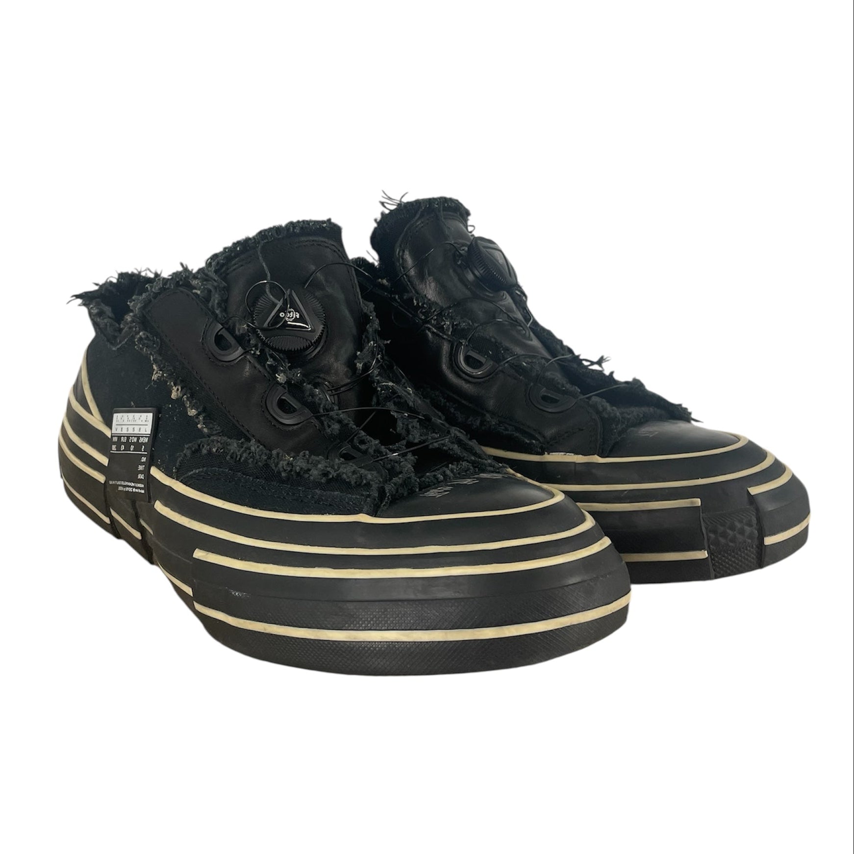 YOHJI YAMAMOTO/Low-Sneakers/US 10/BLK/peace by peace view 1