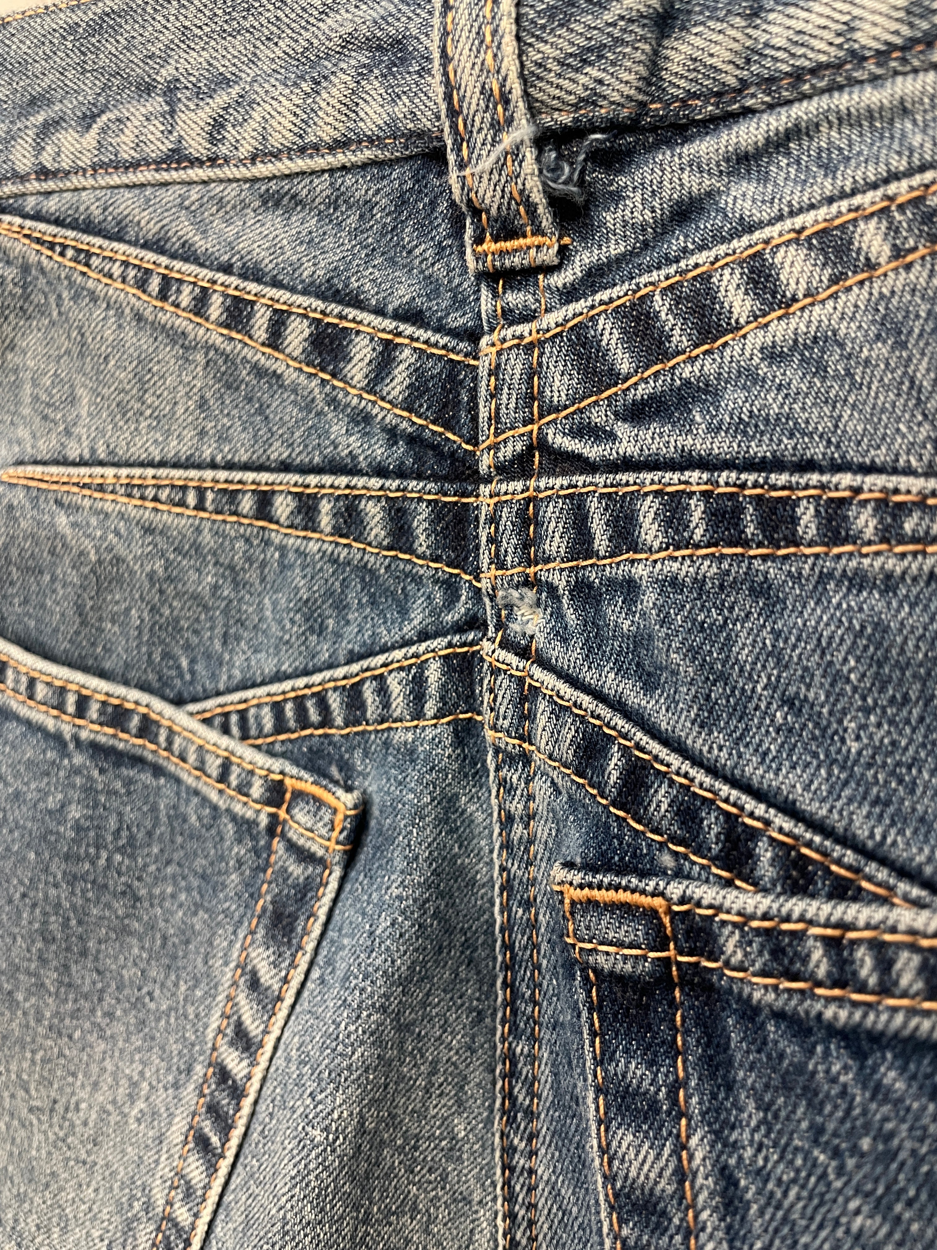 ALAIA/Shorts/M/Cotton/BLU/ALAIA HIGH WAISTED SHORTS view 3