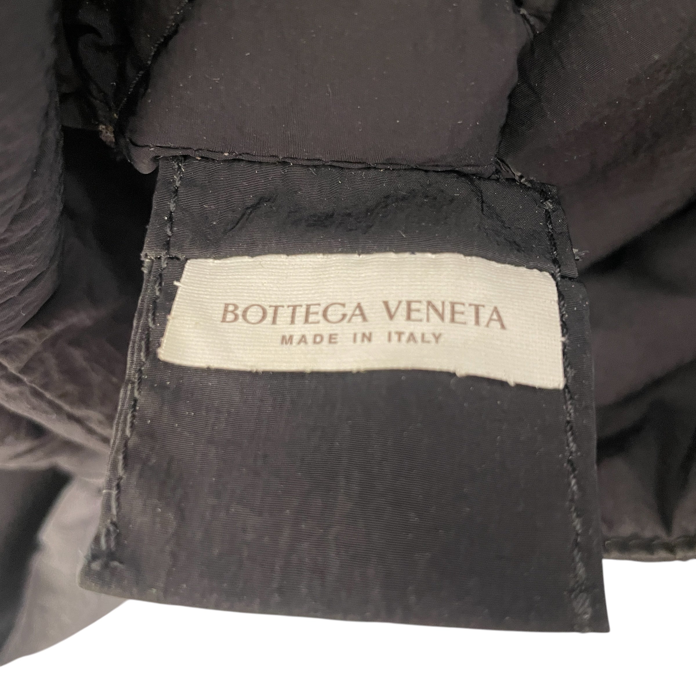 BOTTEGA VENETA/Cross Body Bag/Nylon/BLK/messenger view 5