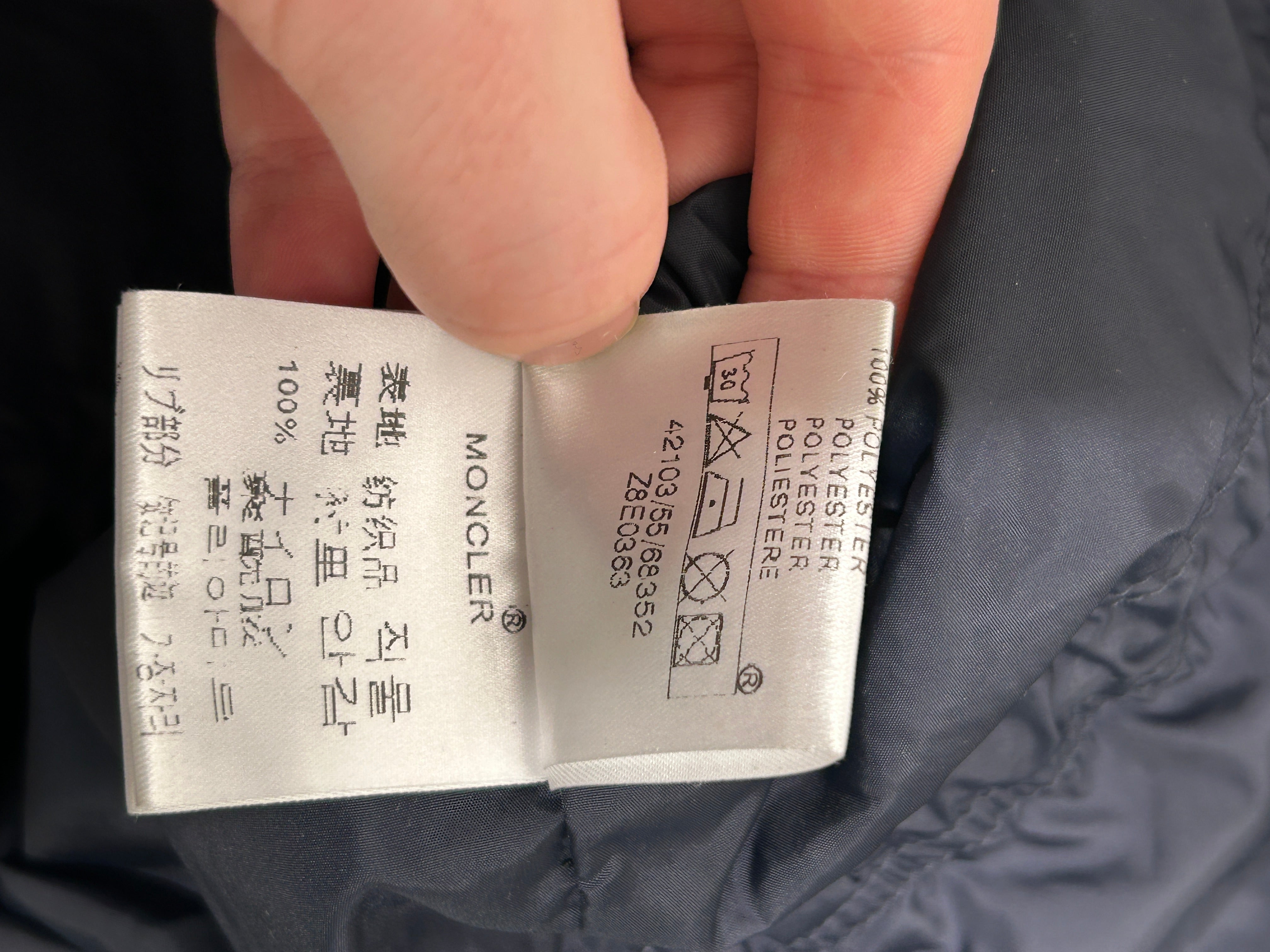 MONCLER/Jacket/3/NVY/RAINCOAT view 5