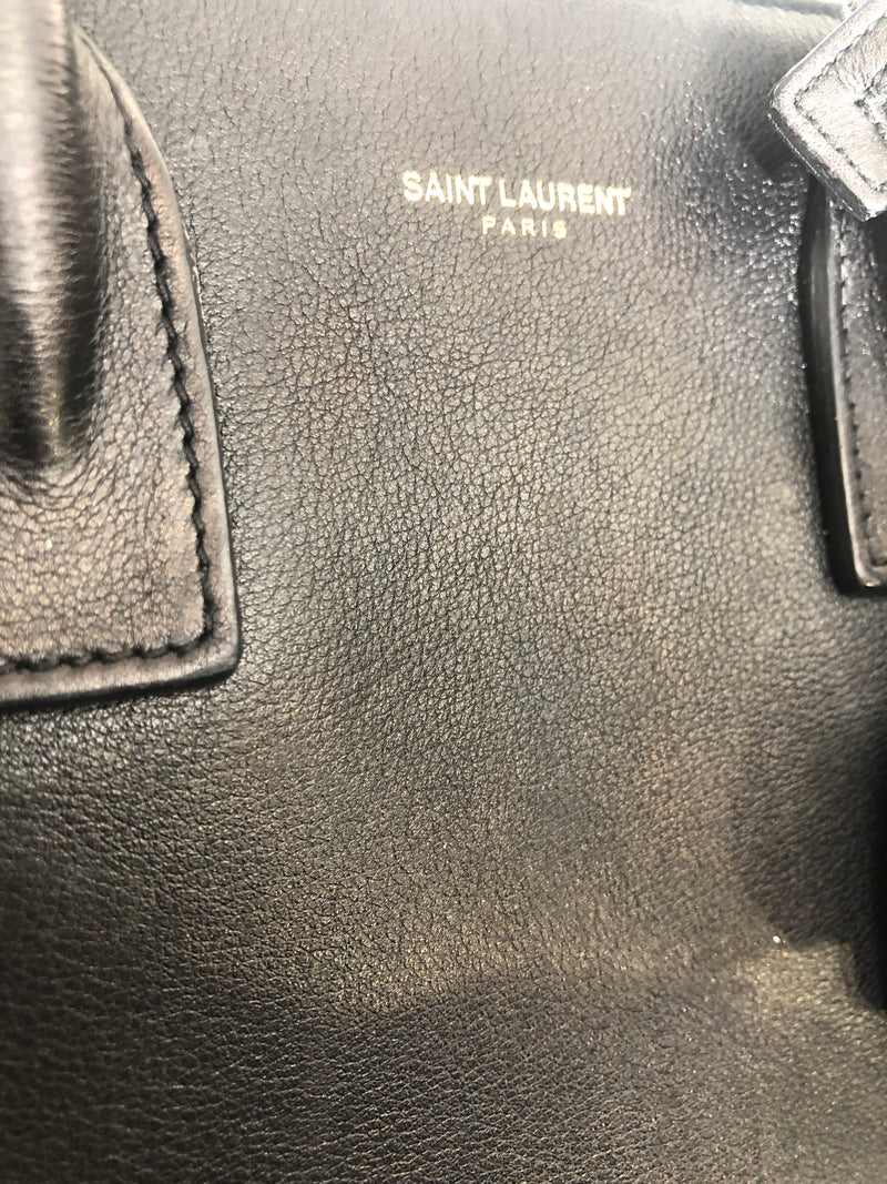 SAINT LAURENT/Bag/Leather/BLK/
