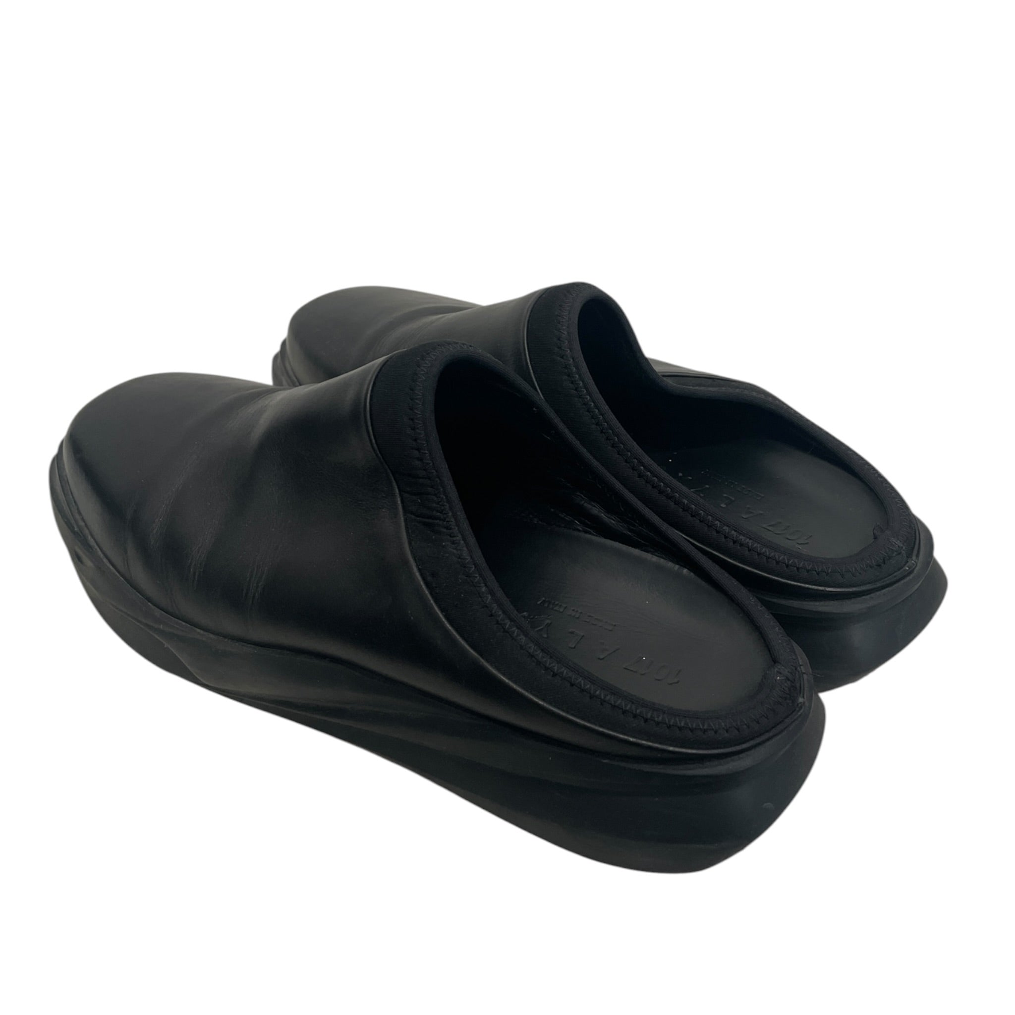 1017 ALYX 9SM(ALYX)/Low-Sneakers/US 10/Leather/BLK/SLIP ON CLOGS view 2