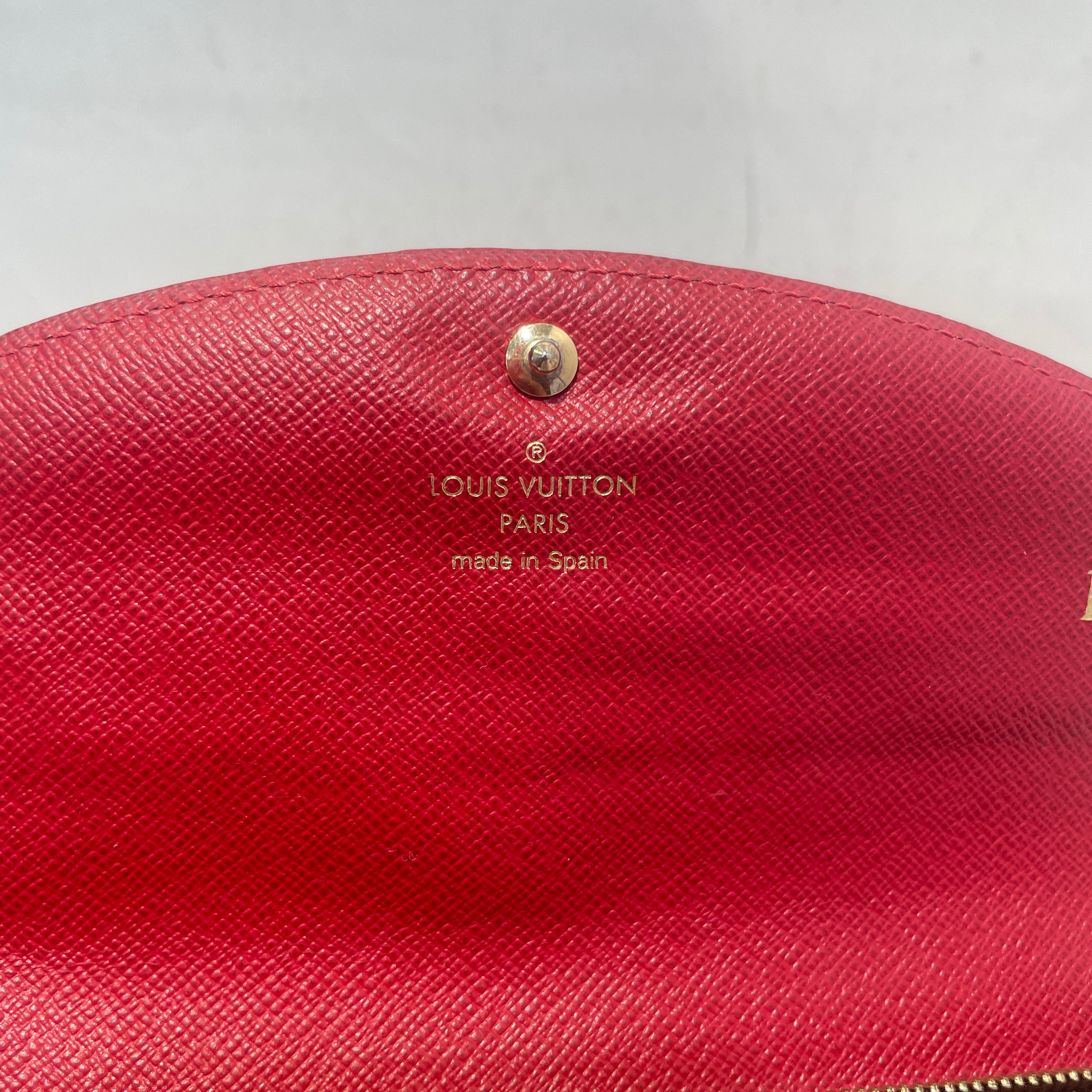 LOUIS VUITTON/Bifold Wallet/Monogram/Leather/BRW/L's/Portefeuille Caissa Brown Dami view 5
