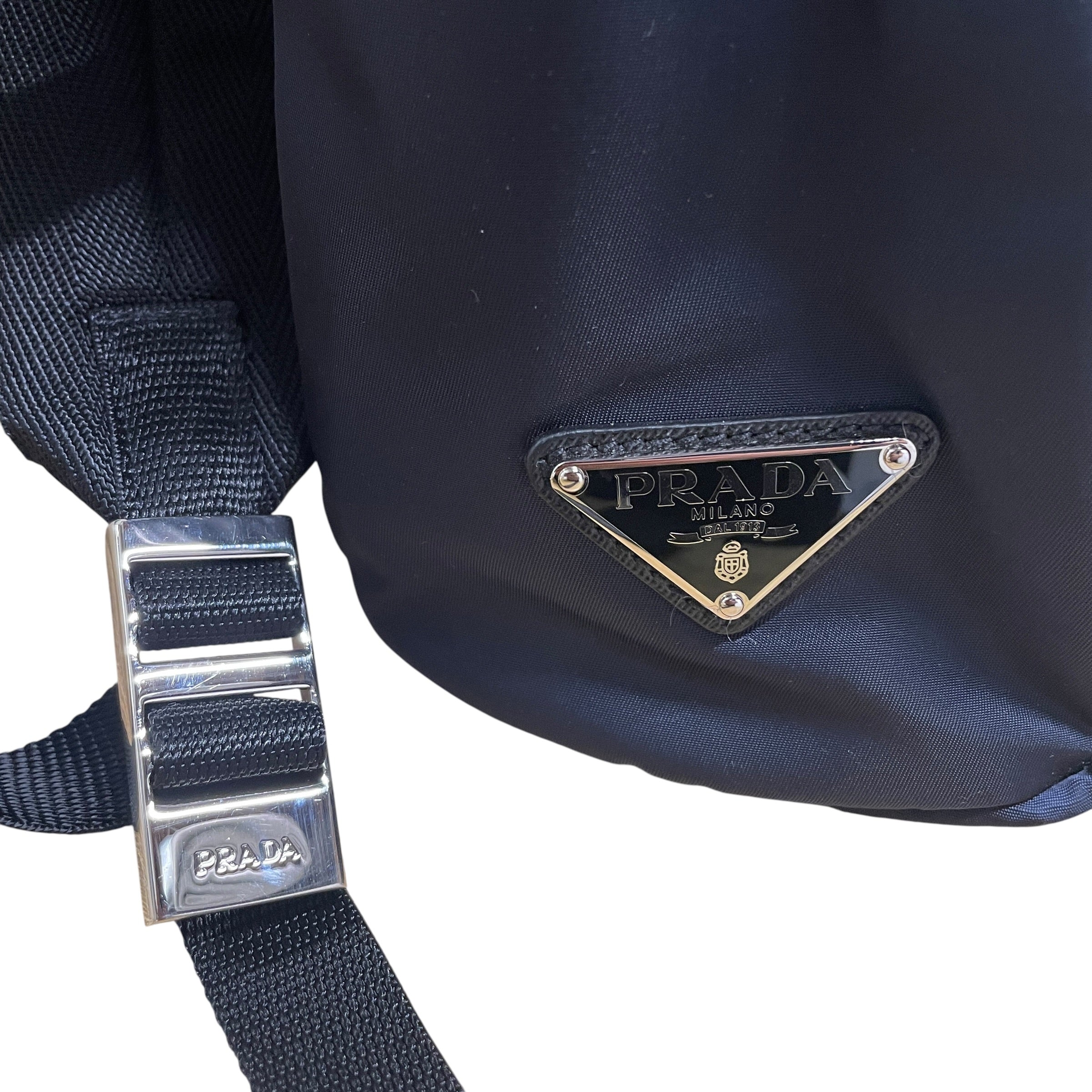 PRADA/Backpack/Nylon/NVY/XT7RDYJ view 4