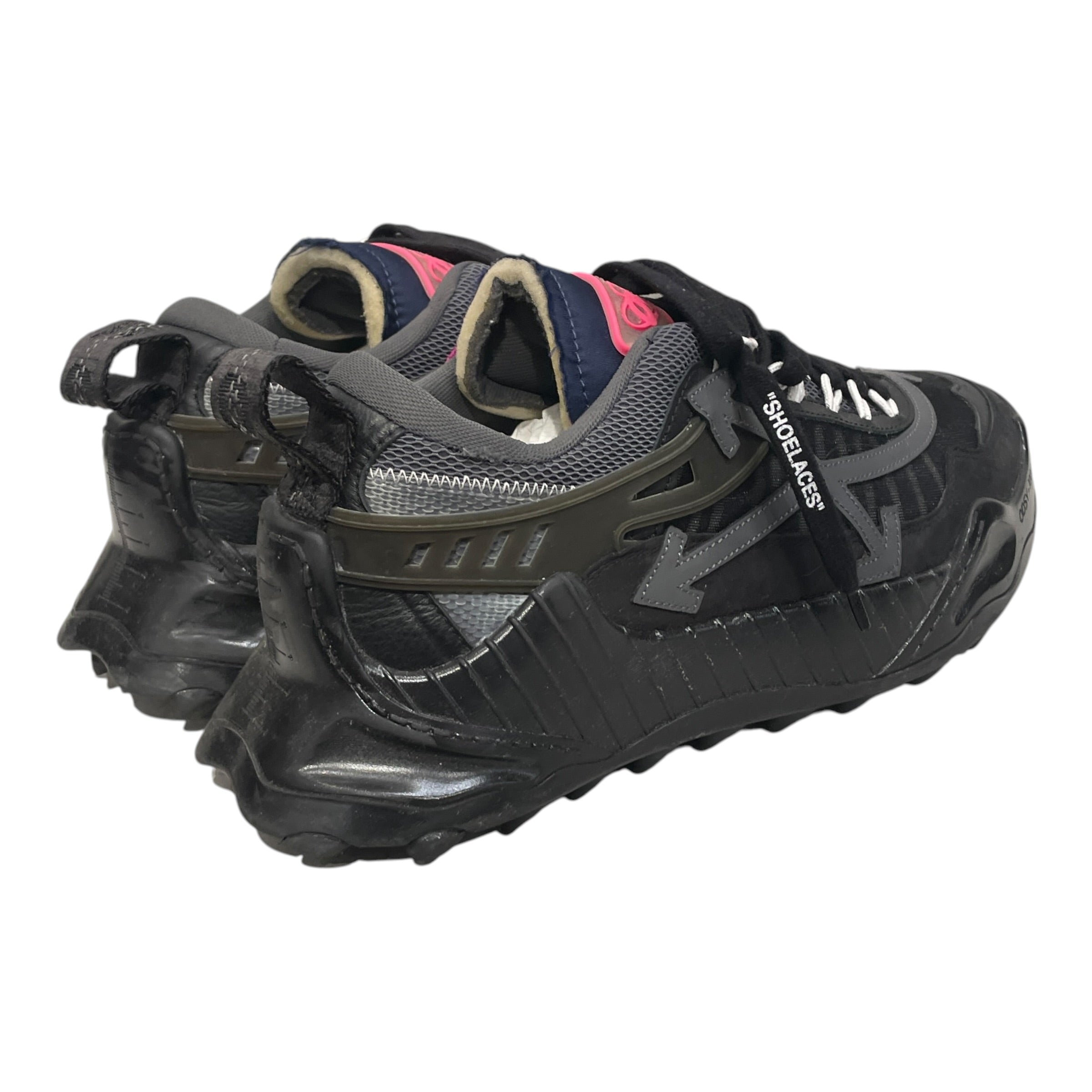OFF-WHITE/Low-Sneakers/EU 42/Polyester/BLK/SPIKE SOLE SNEAKER view 2