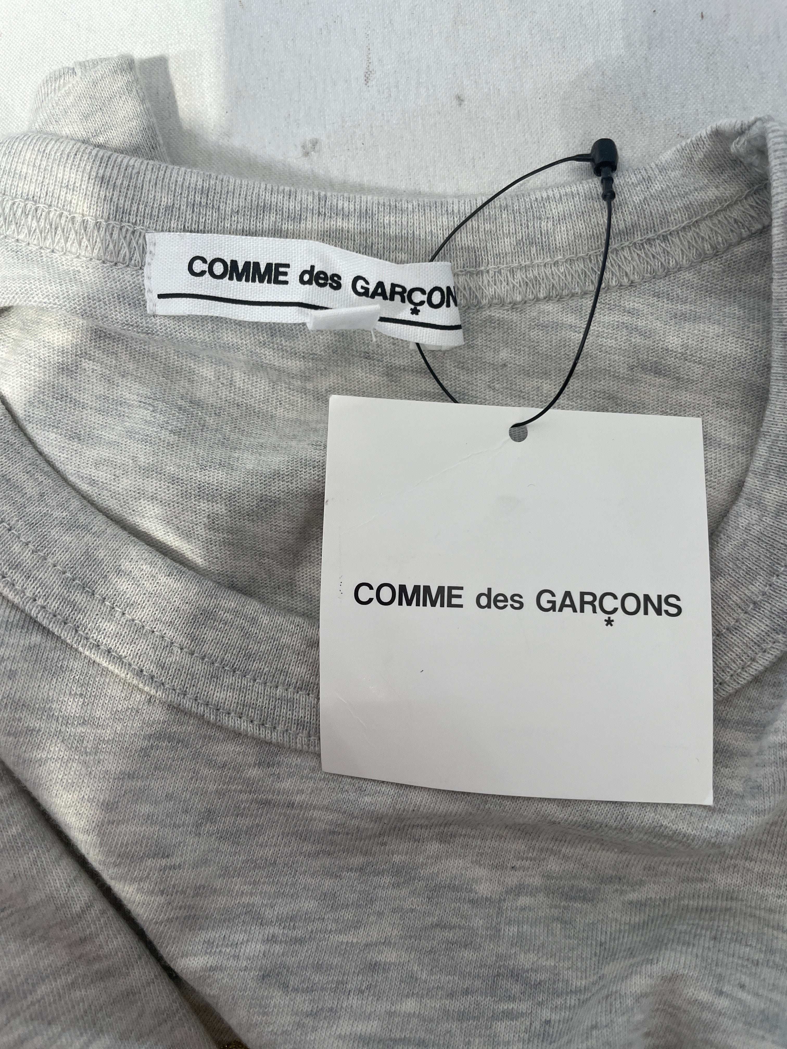 COMME des GARCONS/3|4 T-Shirt/M/Cotton/GRY/ view 3