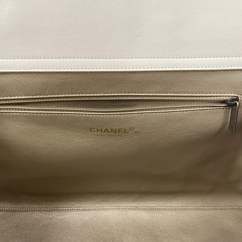 CHANEL/Bag/Leather/BEG/QUILTED LAMBSKIN PORTOBELLO
