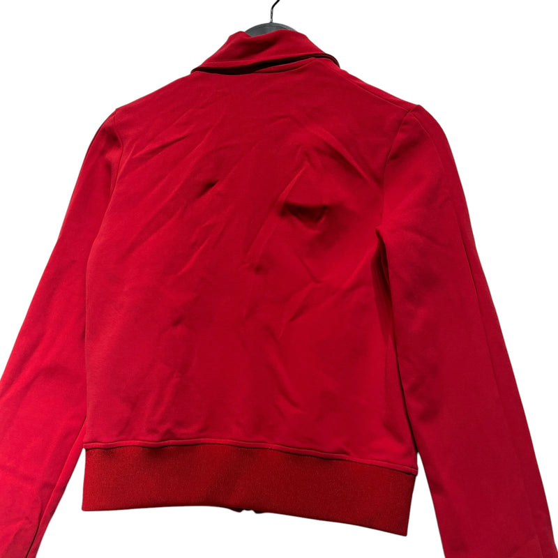 BALENCIAGA/Jacket/36/RED/VISCOSE LONG COLLAR