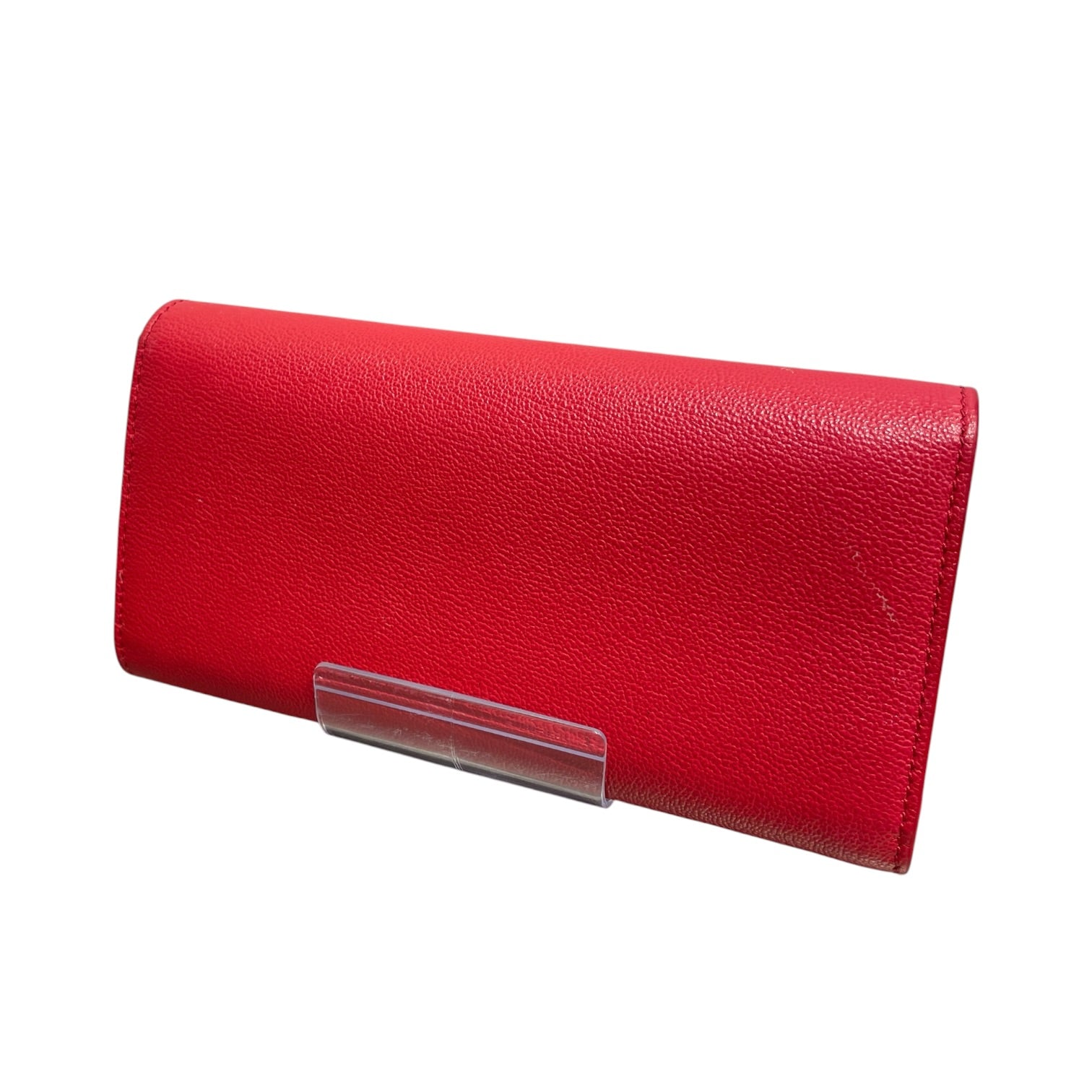 BURBERRY/Long Wallet/Stripe/Leather/RED/L's/Red Burberry Long Wallet view 2