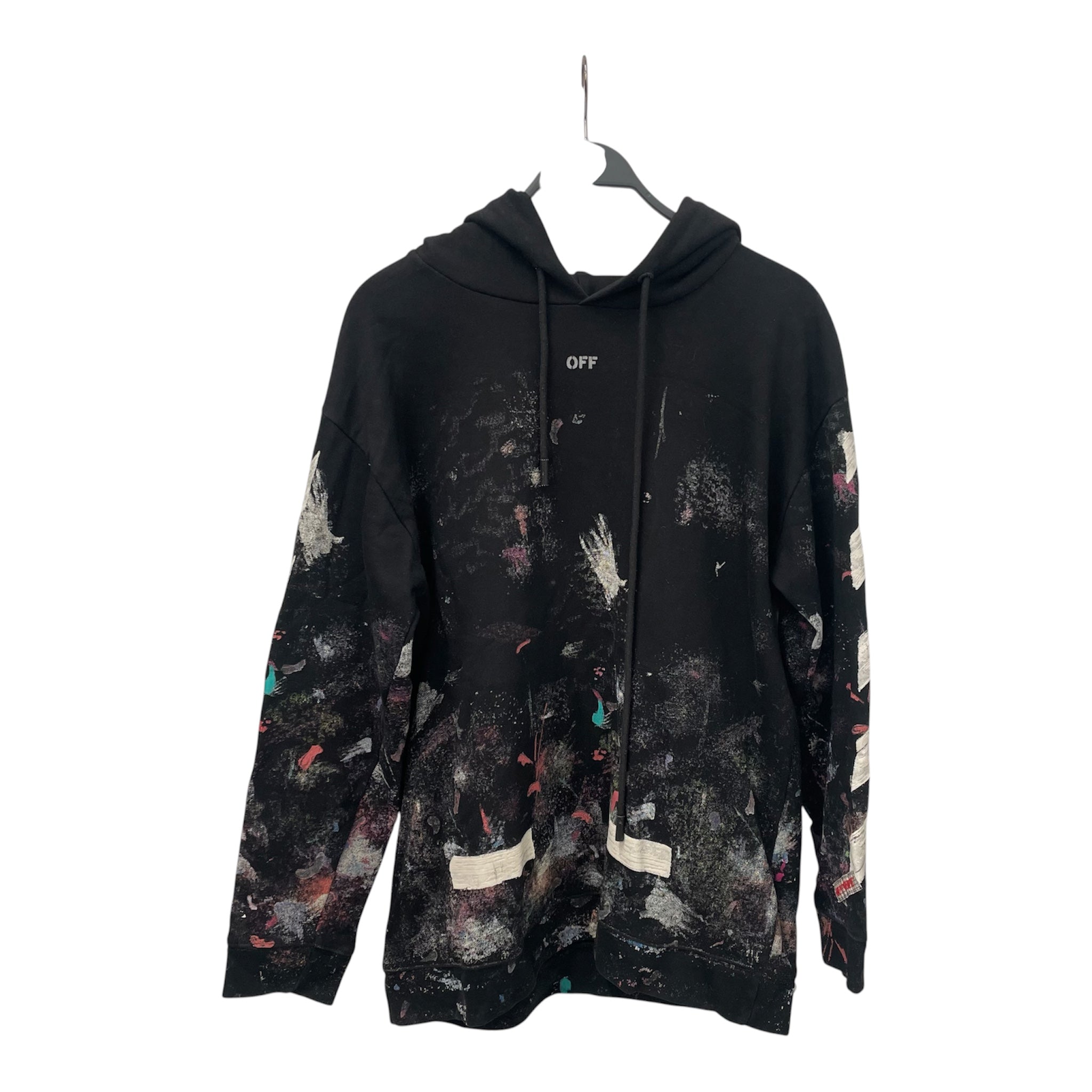 OFF-WHITE/Hoodie/M/All Over Print/Cotton/MLT/SEEINGTHINGSBACK view 1