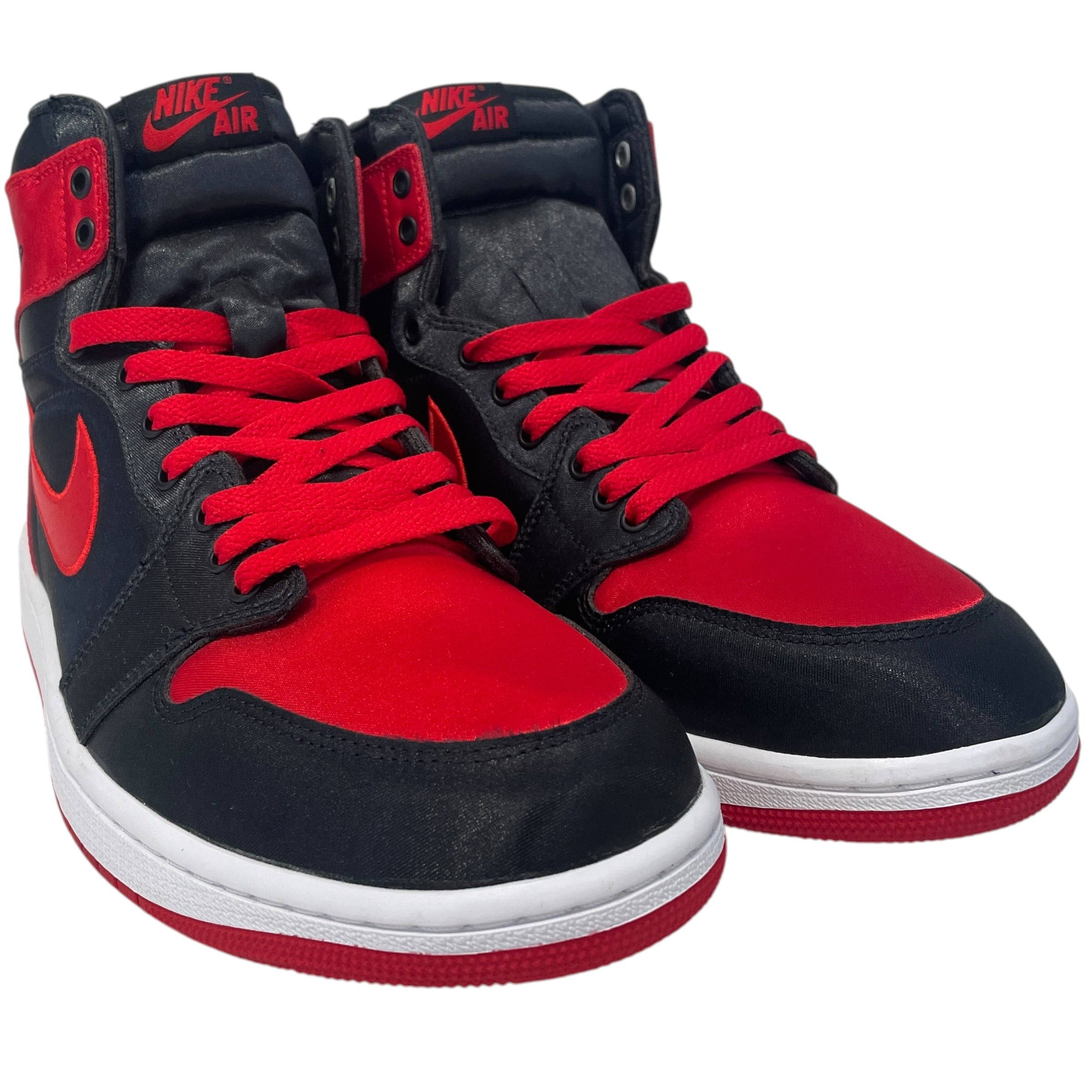 NIKE/Hi-Sneakers/US 11.5/Red/Jordan 1 Satin Bred view 1