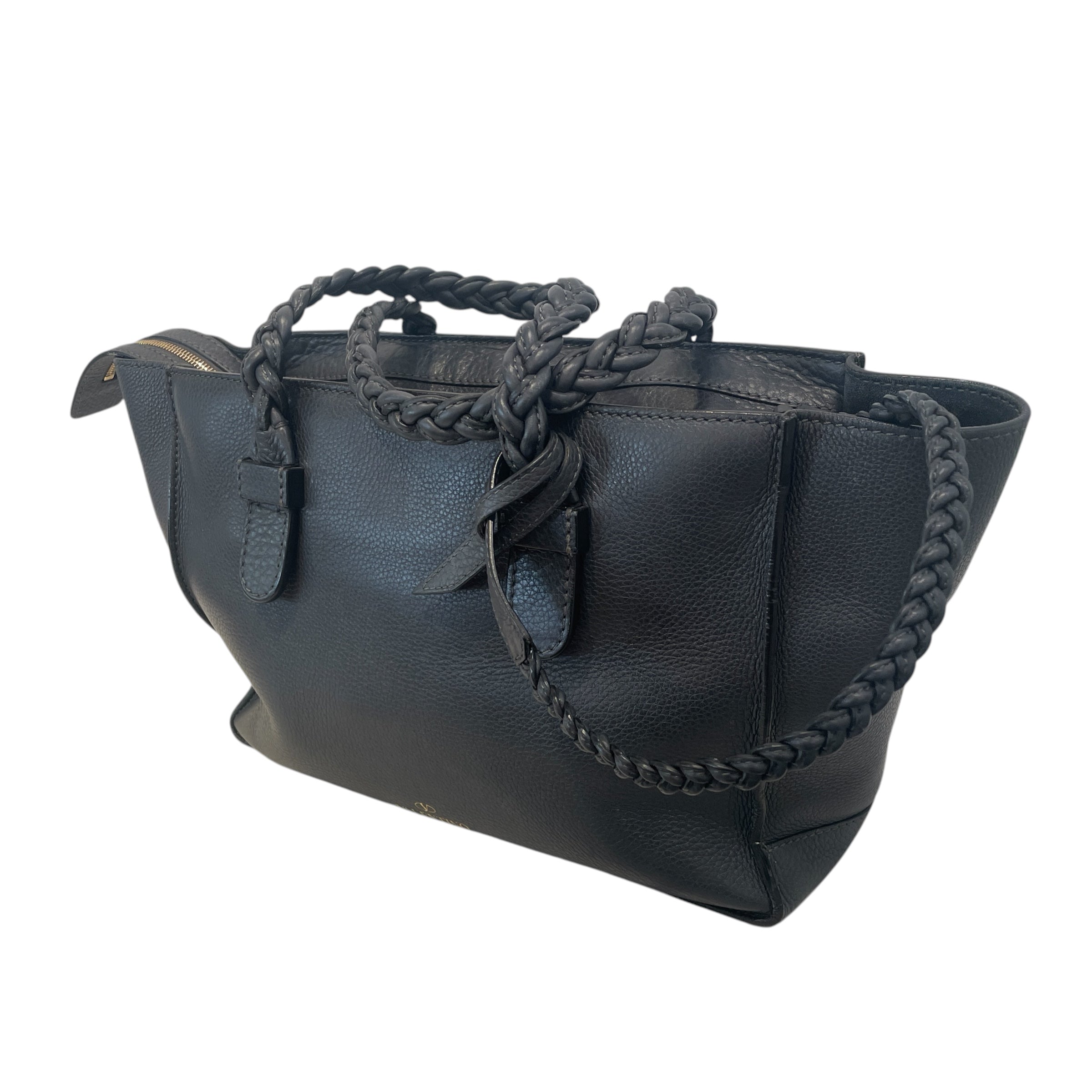 VALENTINO GARAVANI/Tote Bag/Leather/BLK/ view 6