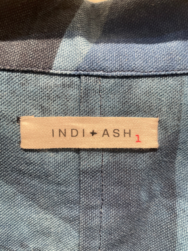 INDI + ASH/Blouson/1/Cotton/NVY/All Over Print/