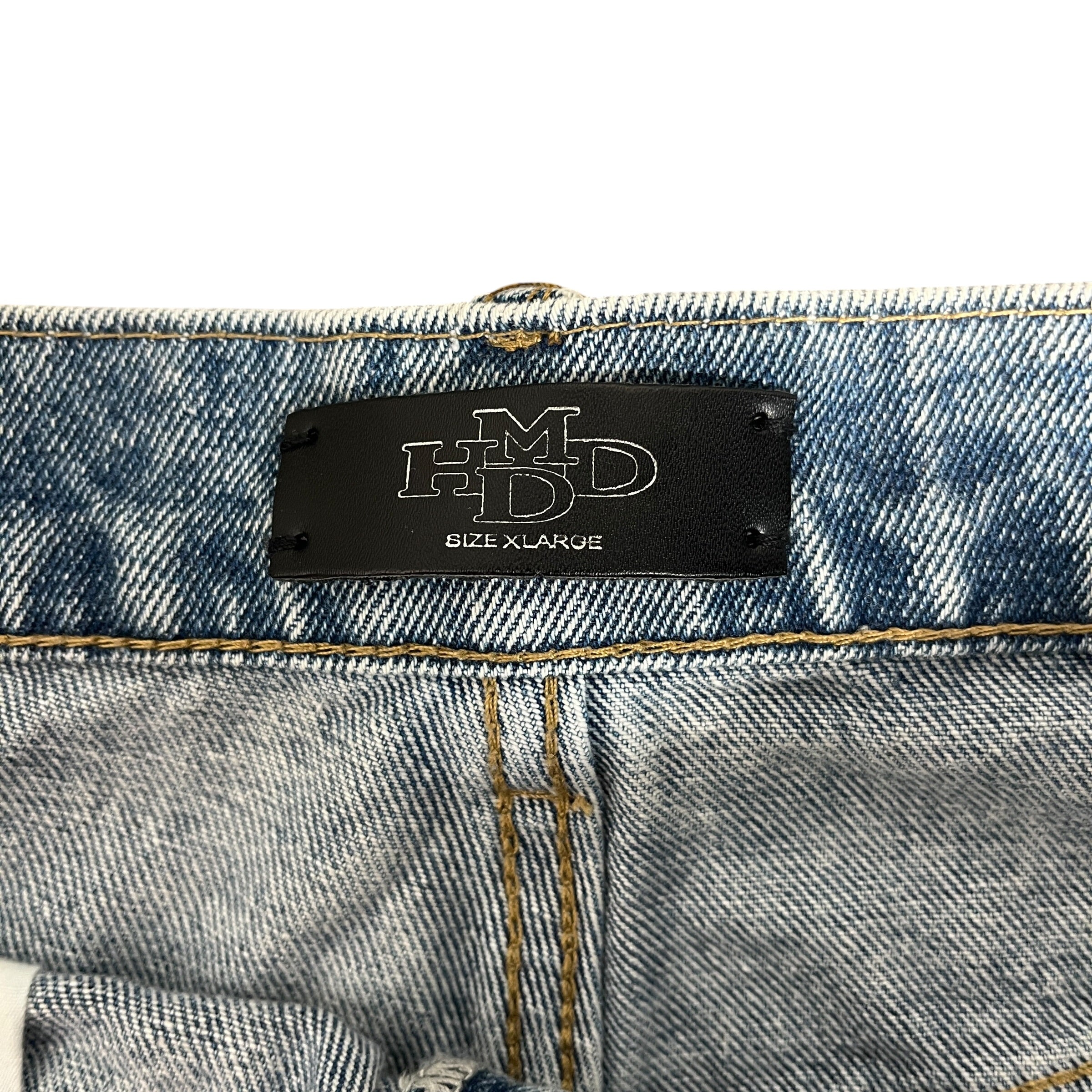 HMDD(Happy Memories Don't Die)/Pants/Denim/IDG/colorful rhinstones view 3
