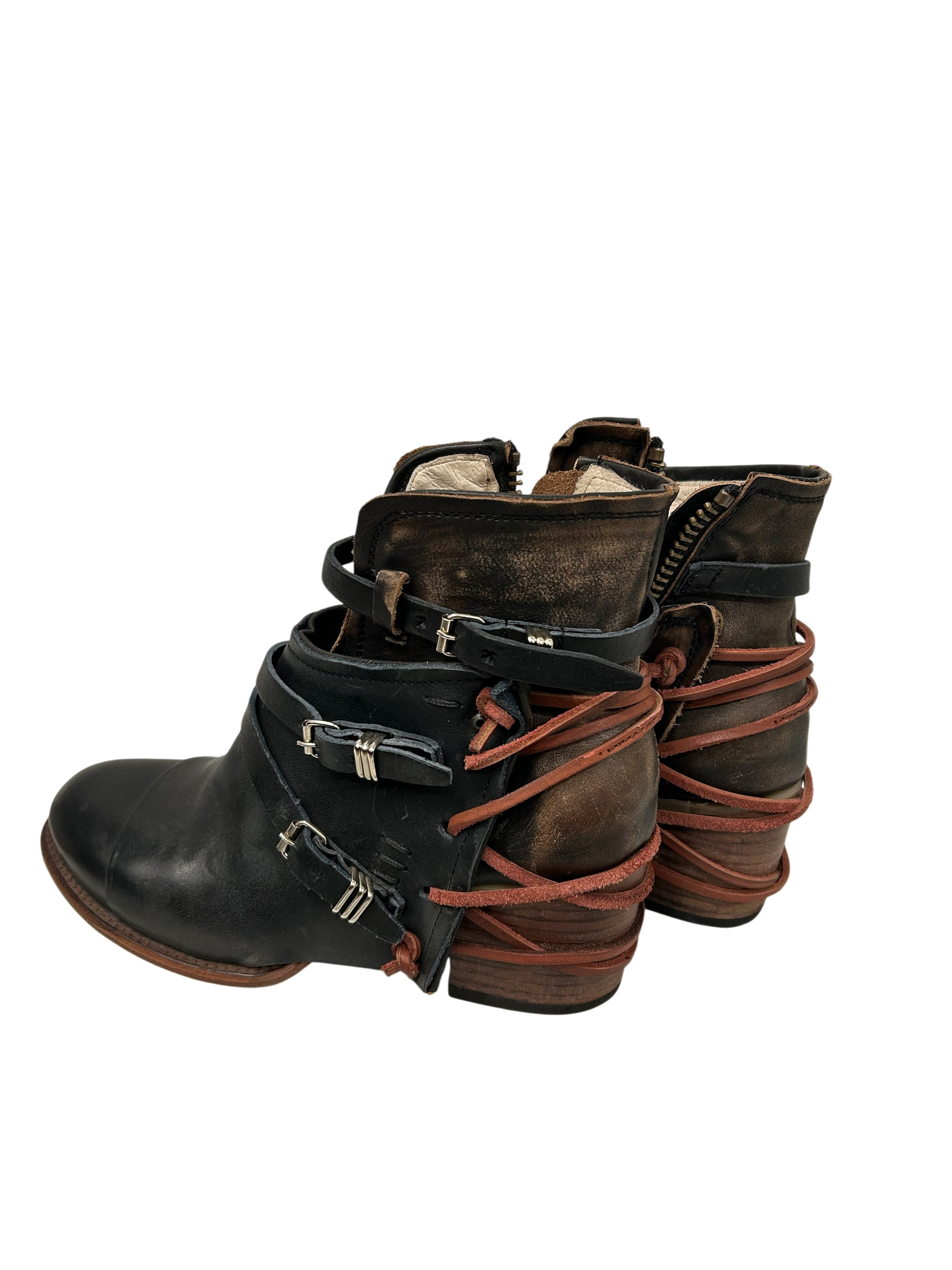 steven crue /Boots/US 9/Leather/BLK/freebird view 2