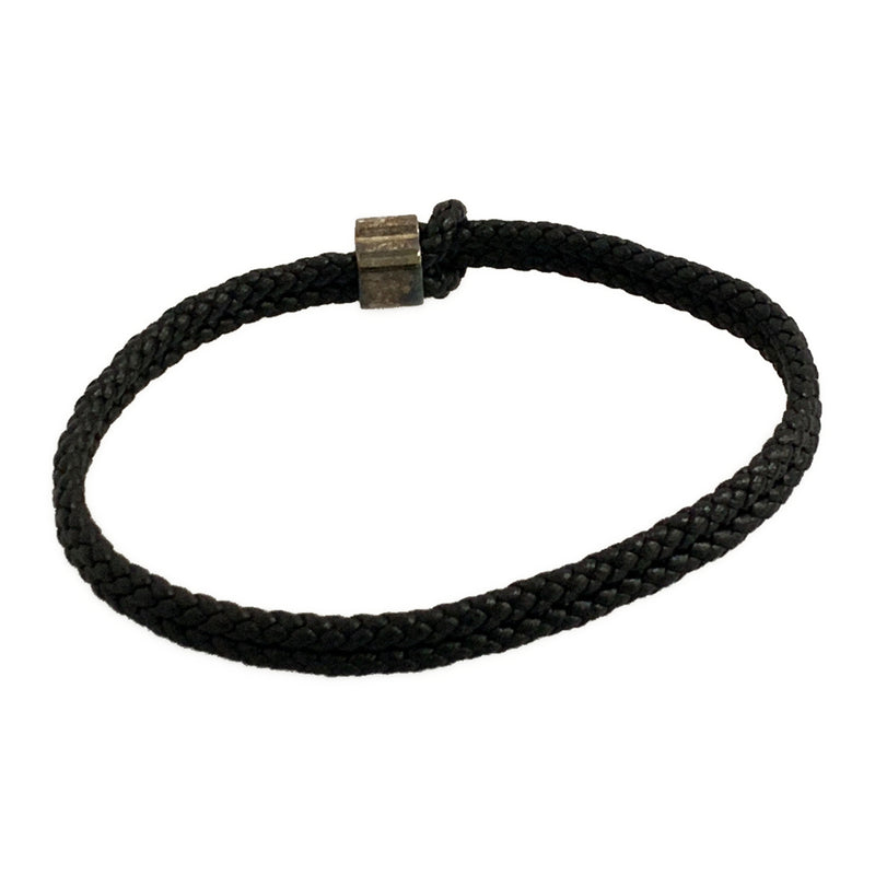 BOTTEGA VENETA/Bracelet/BLK/Leather/