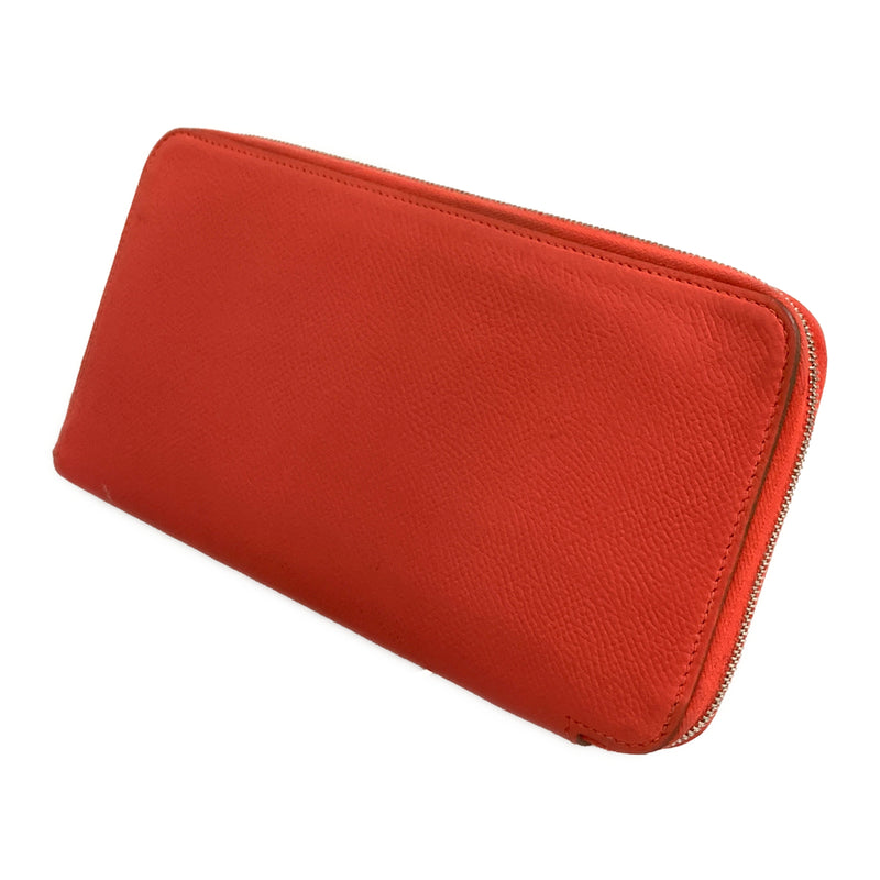 HERMES/Long Wallet/PNK/Leather/