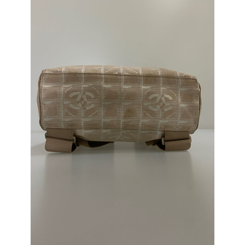 CHANEL/Backpack/BEG/Canvas/