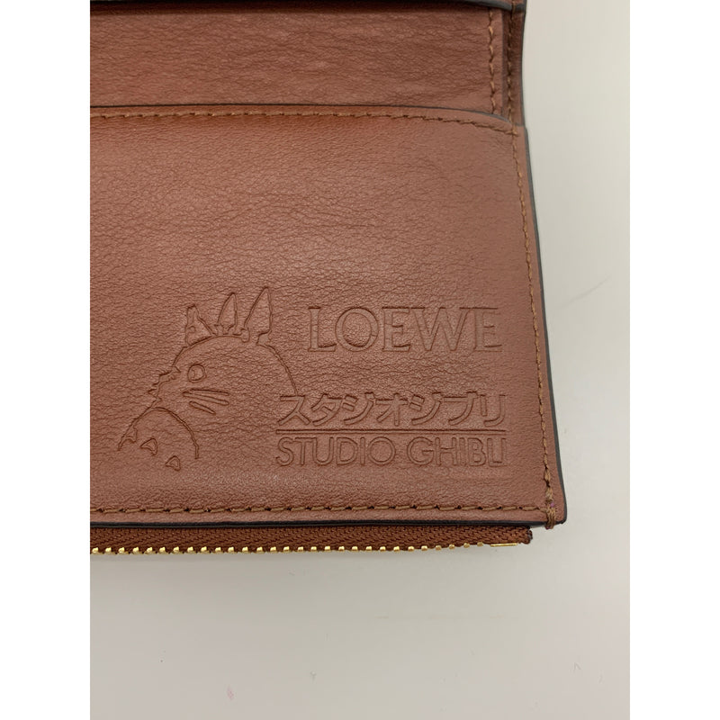 LOEWE/Trifold Wallet/PPL/Leather/