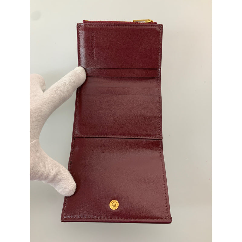 BOTTEGA VENETA/Trifold Wallet/BRD/Leather/