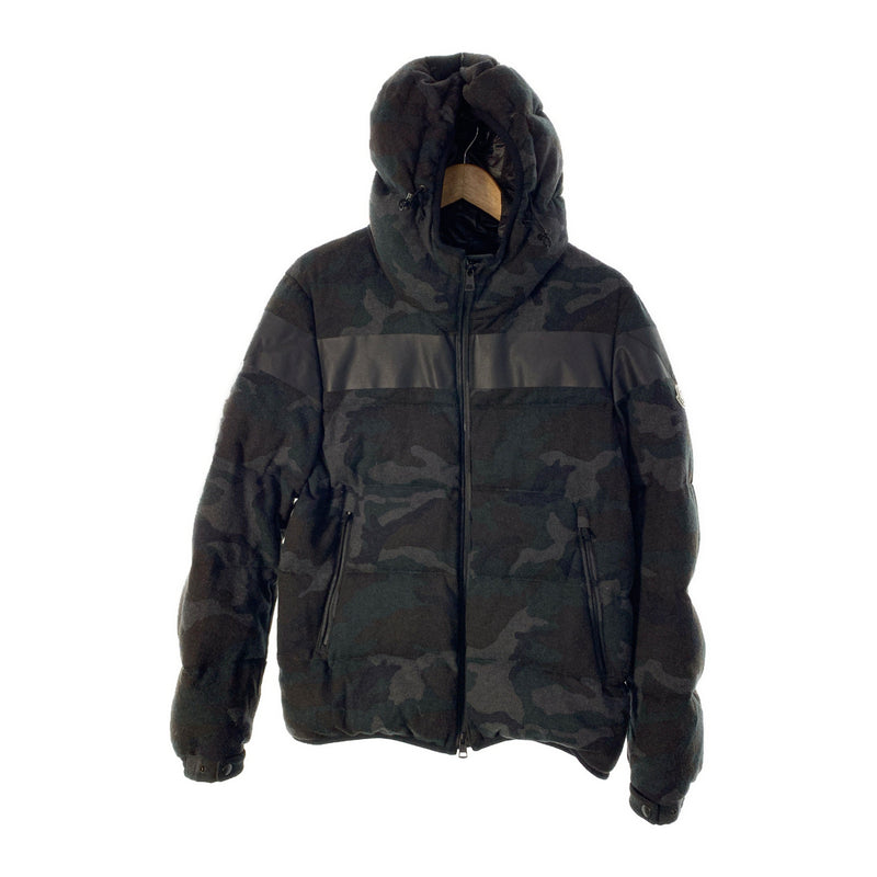 MONCLER/Puffer Jkt/3/Gray/Wool/Camouflage/