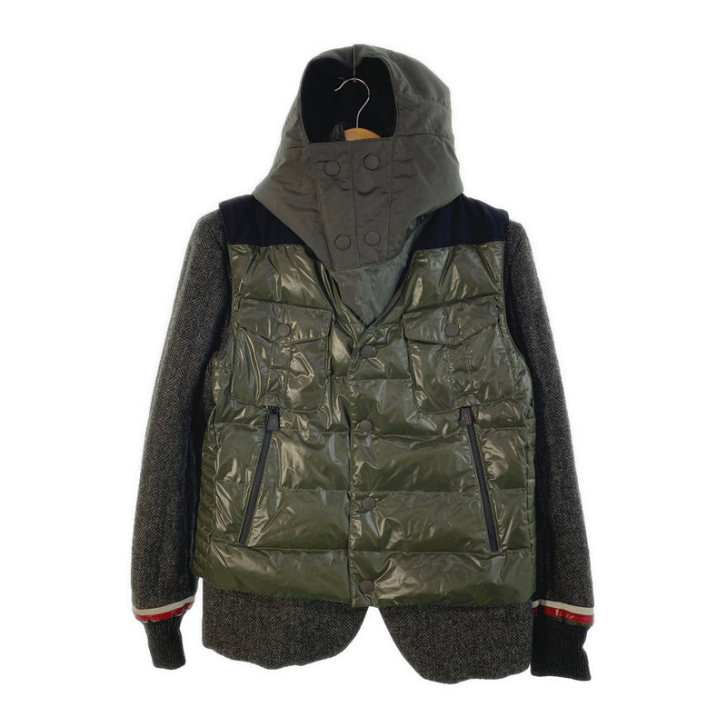 MONCLER GRENOBLE/Puffer Jkt/1/Khaki/Nylon/