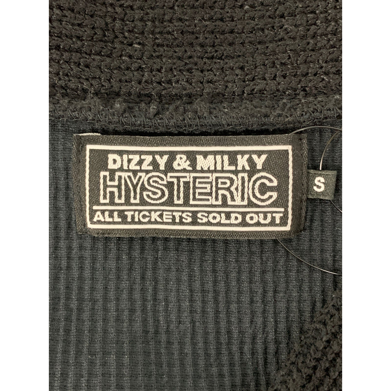 HYSTERIC GLAMOUR/Heavy Cardigan/S/Black/Polyester/02213CD01/