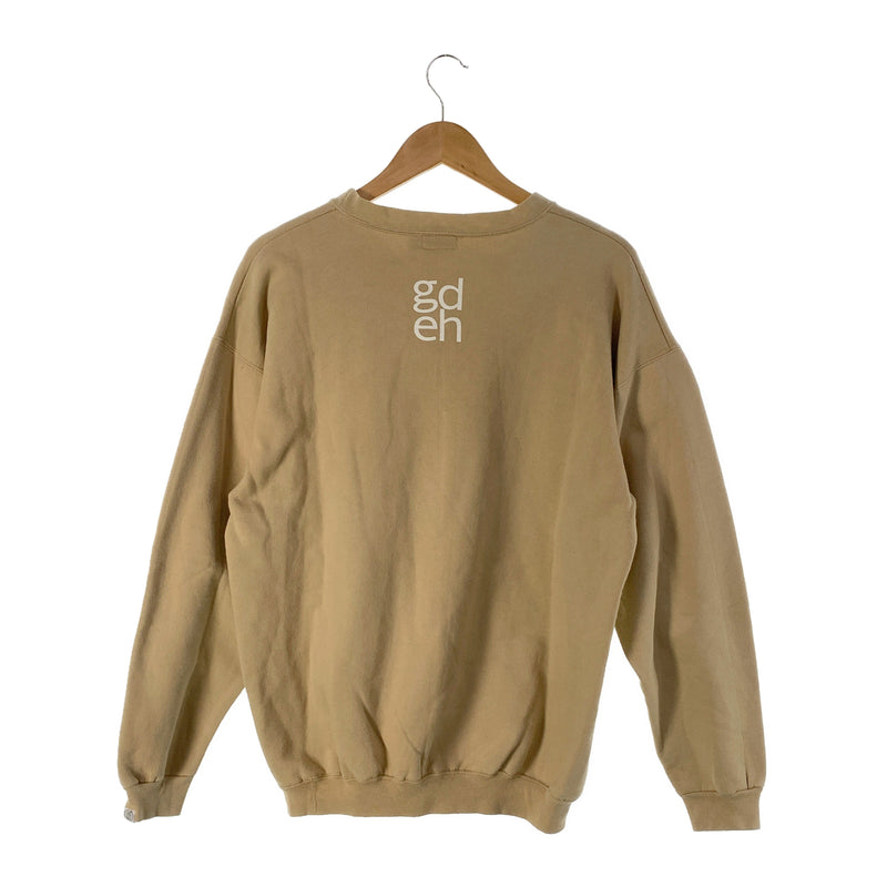 GOOD ENOUGH/Sweatshirt/M/Beige/Cotton/