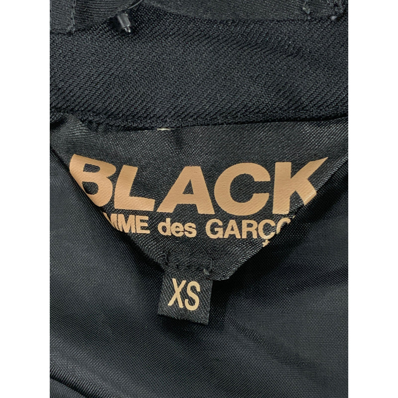BLACK COMME des GARCONS/Trench Coat/XS/Black/Polyester/